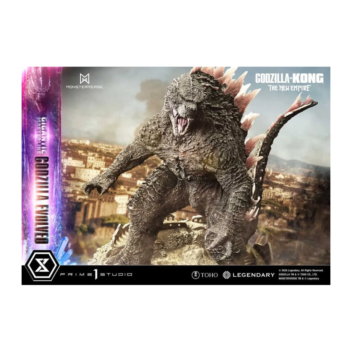 Prime 1 Studio - Godzilla Evolved Bonus Ver. - Godzilla x Kong: The New Empire Gigantic Masterline Series