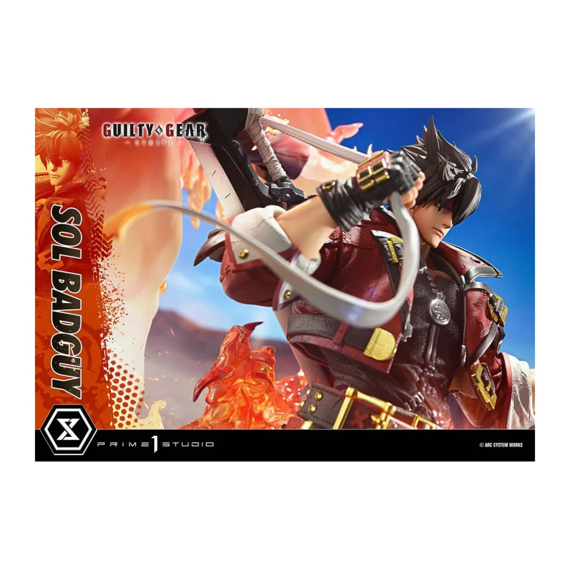 Prime 1 Studio - Guilty gear Strive - Sol Badguy Bonus Version Premium Masterline Series 1/4
