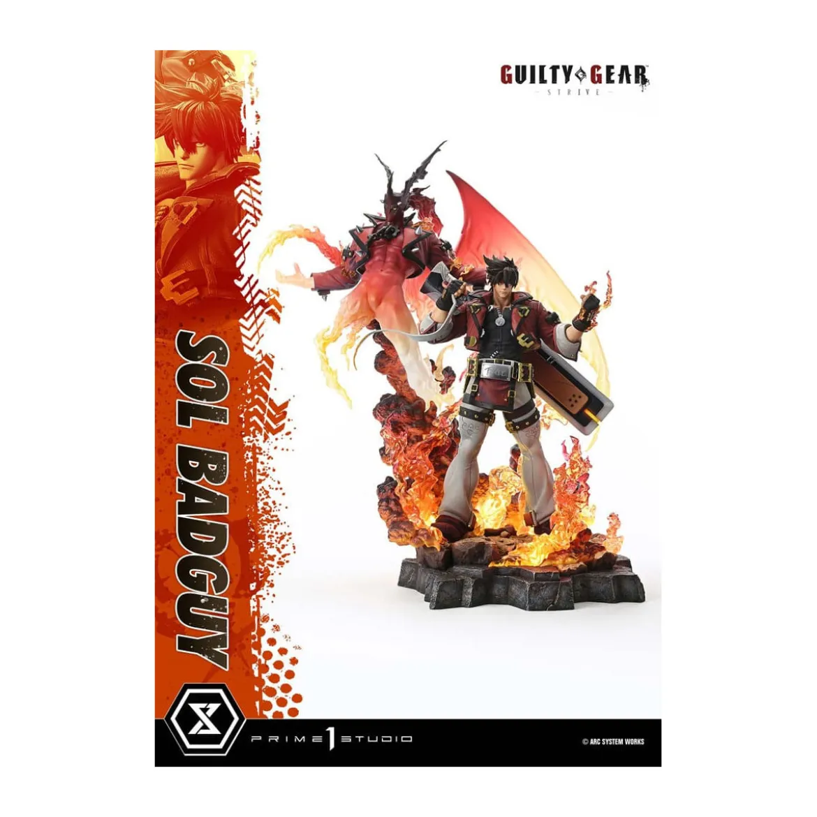 Prime 1 Studio - Guilty gear Strive - Sol Badguy Bonus Version Premium Masterline Series 1/4