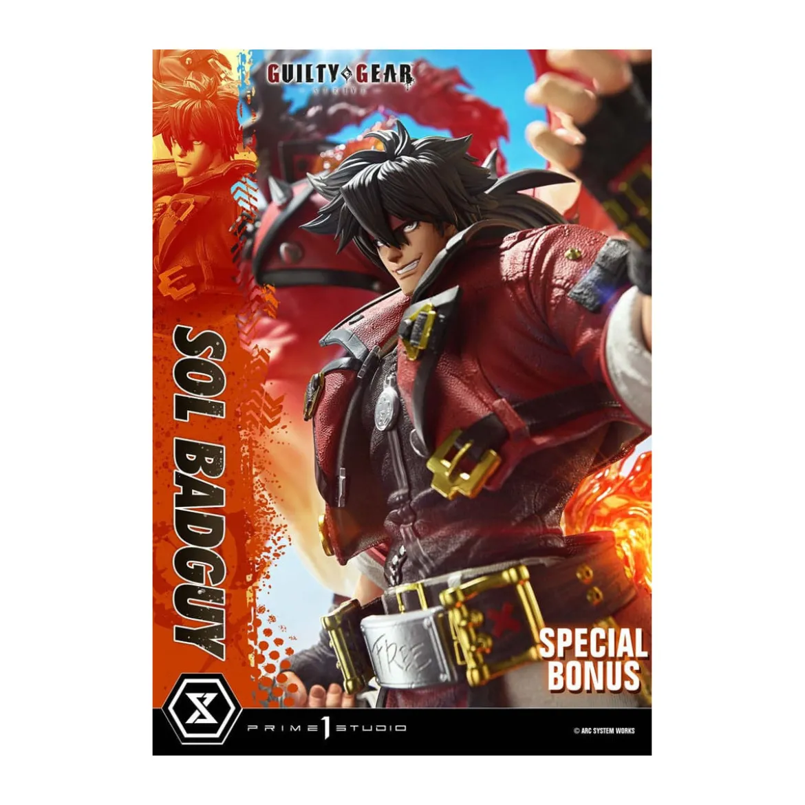 Prime 1 Studio - Guilty gear Strive - Sol Badguy Bonus Version Premium Masterline Series 1/4