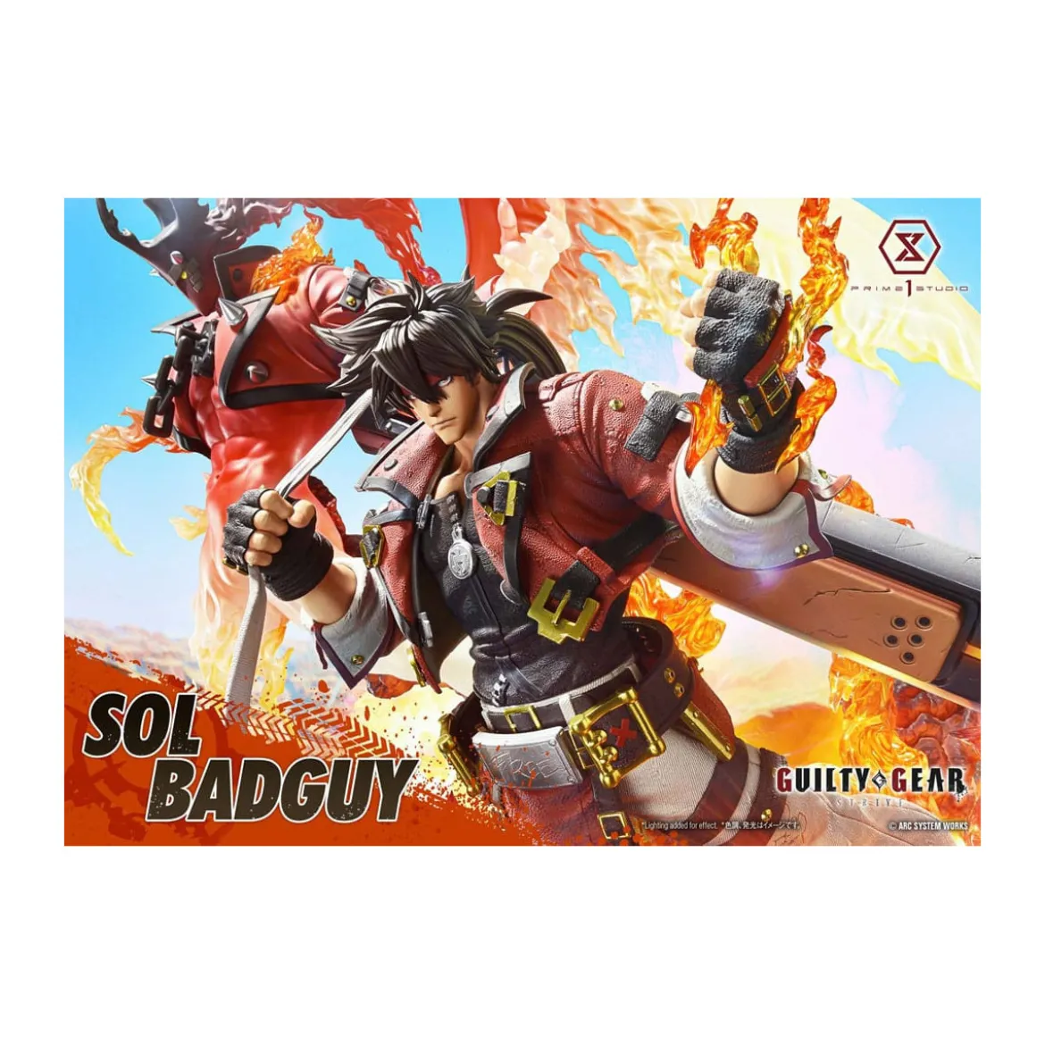 Prime 1 Studio - Guilty gear Strive - Sol Badguy Bonus Version Premium Masterline Series 1/4