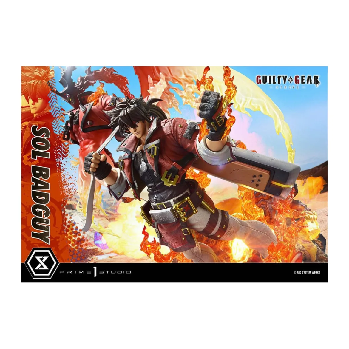 Prime 1 Studio - Guilty gear Strive - Sol Badguy Bonus Version Premium Masterline Series 1/4