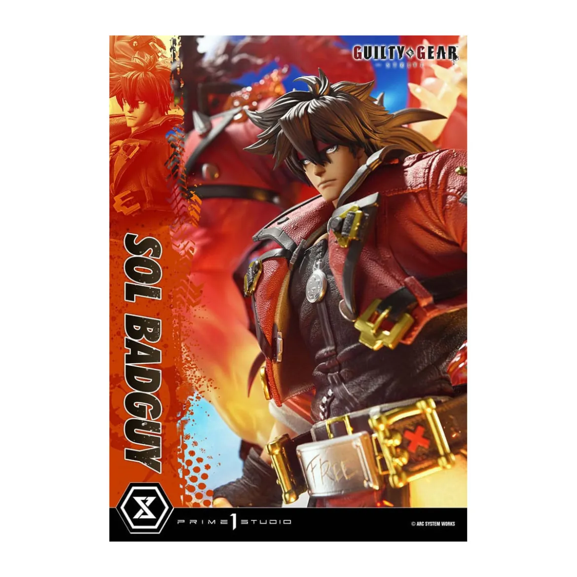 Prime 1 Studio - Guilty gear Strive - Sol Badguy Bonus Version Premium Masterline Series 1/4