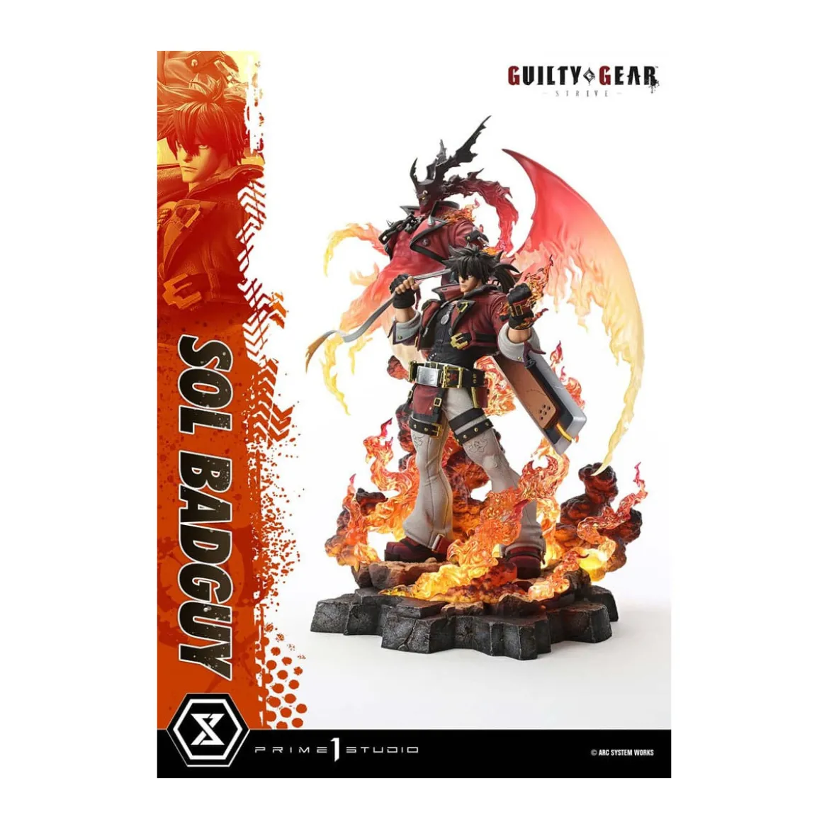 Prime 1 Studio - Guilty gear Strive - Sol Badguy Bonus Version Premium Masterline Series 1/4