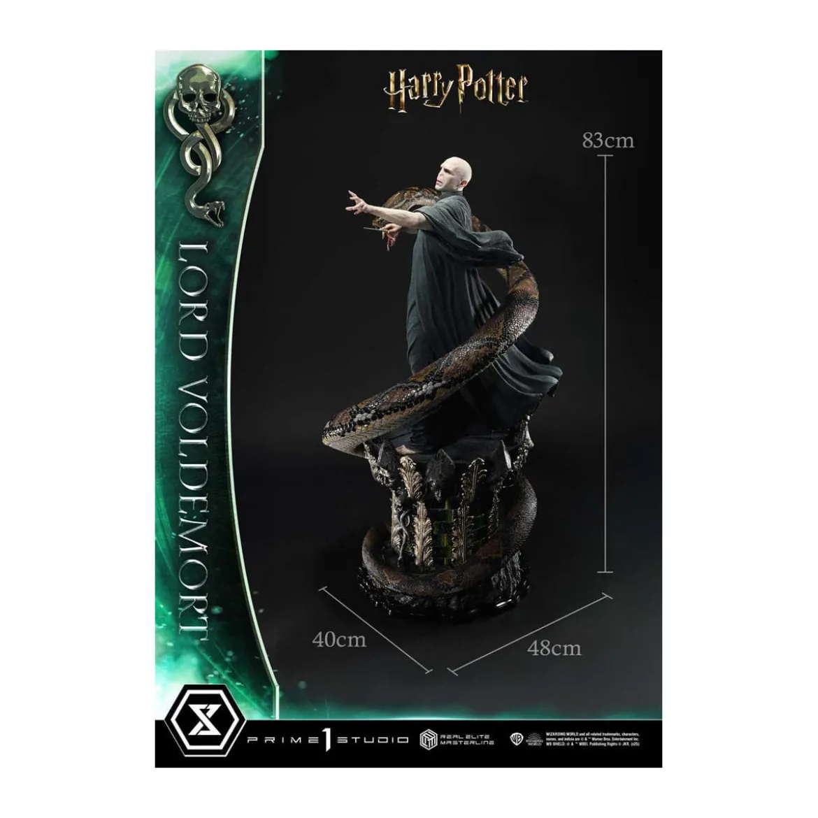 Prime 1 Studio - Harry Potter statuette Real Elite Masterline Series 1/4 Lord Voldemort