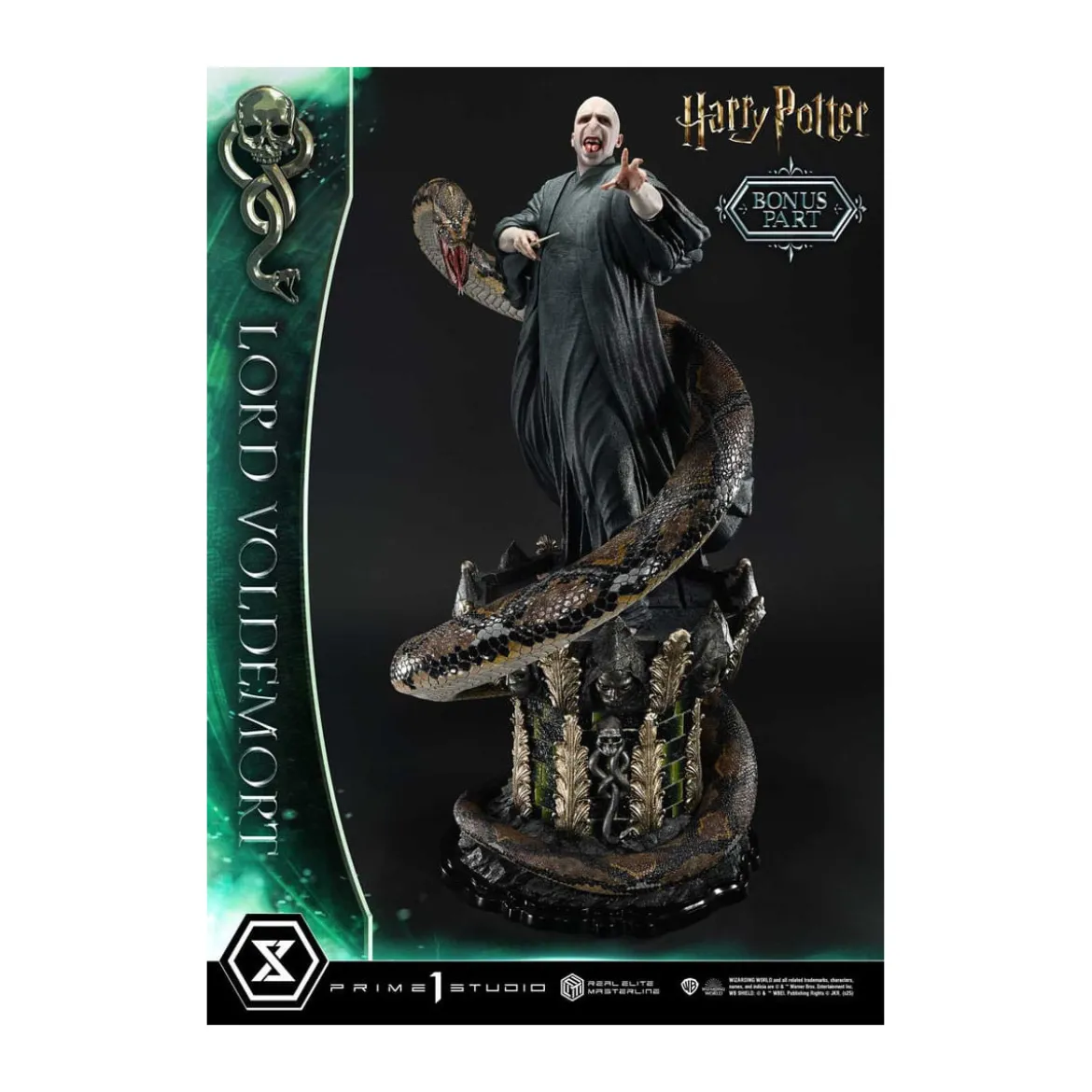 Prime 1 Studio - Harry Potter statuette Real Elite Masterline Series 1/4 Lord Voldemort Bonus Version