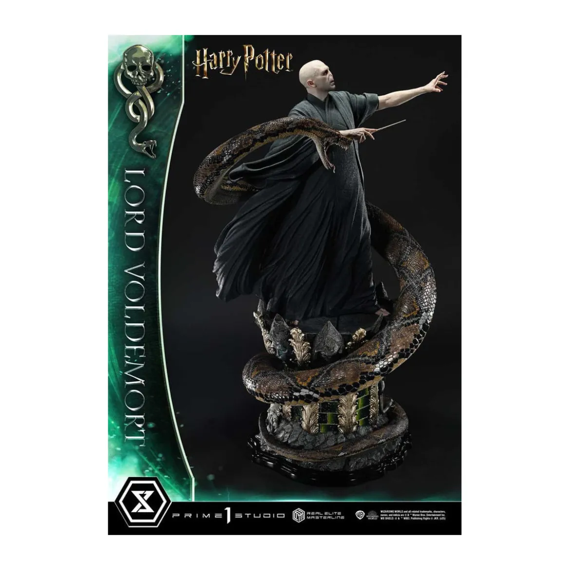 Prime 1 Studio - Harry Potter statuette Real Elite Masterline Series 1/4 Lord Voldemort Bonus Version