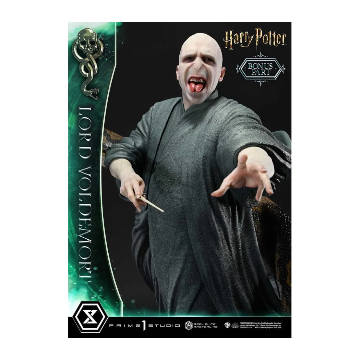 Prime 1 Studio - Harry Potter statuette Real Elite Masterline Series 1/4 Lord Voldemort Bonus Version