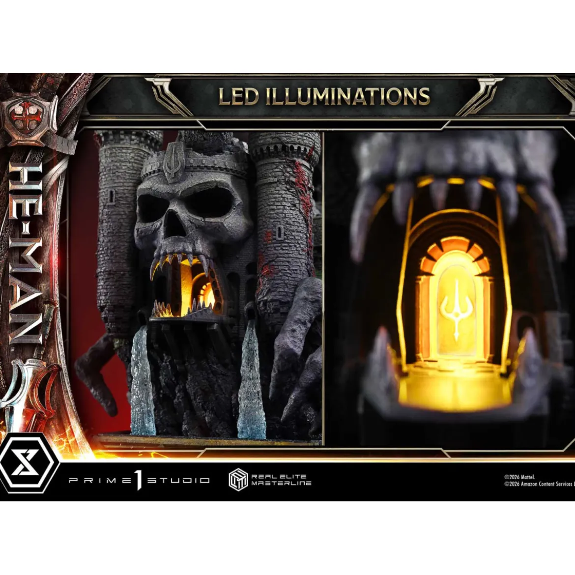 Prime 1 Studio - He-Man Deluxe Bonus Version - Masters of the Universe (2026) Real Elite Masterline 1/3