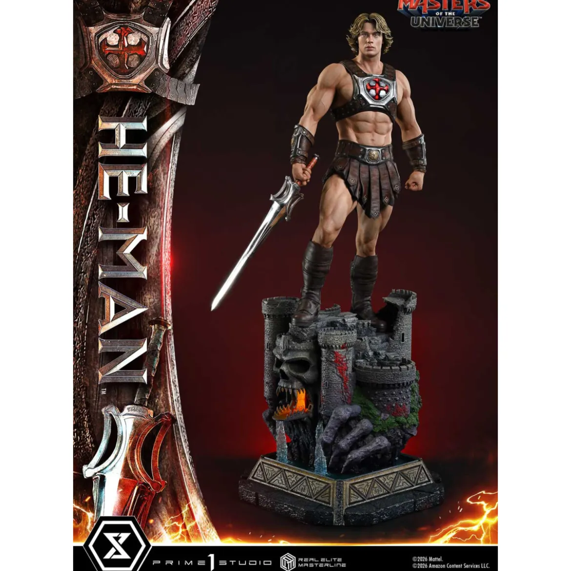 Prime 1 Studio - He-Man Deluxe Bonus Version - Masters of the Universe (2026) Real Elite Masterline 1/3