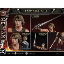 Prime 1 Studio - He-Man Deluxe Bonus Version - Masters of the Universe (2026) Real Elite Masterline 1/3