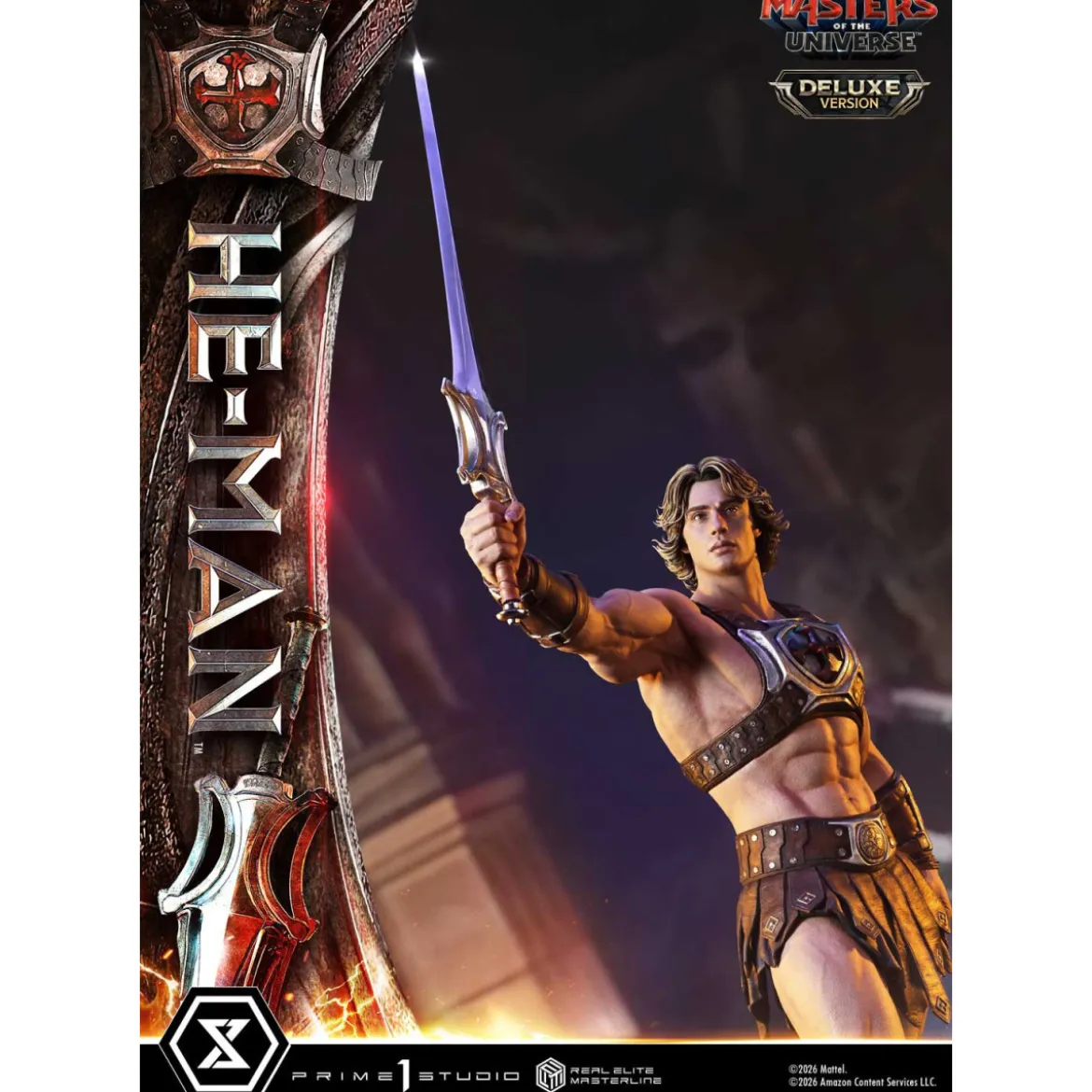 Prime 1 Studio - He-Man Deluxe Bonus Version - Masters of the Universe (2026) Real Elite Masterline 1/3