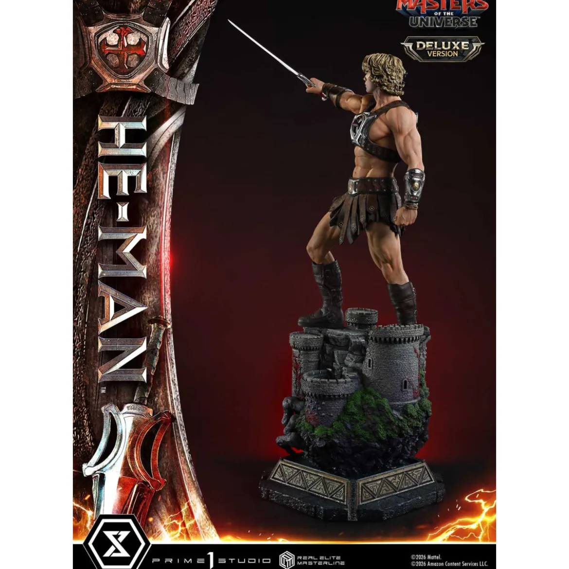 Prime 1 Studio - He-Man Deluxe Bonus Version - Masters of the Universe (2026) Real Elite Masterline 1/3