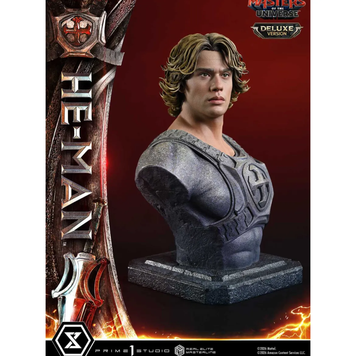 Prime 1 Studio - He-Man Deluxe Bonus Version - Masters of the Universe (2026) Real Elite Masterline 1/3