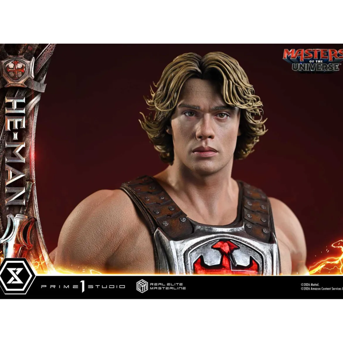 Prime 1 Studio - He-Man Deluxe Bonus Version - Masters of the Universe (2026) Real Elite Masterline 1/3