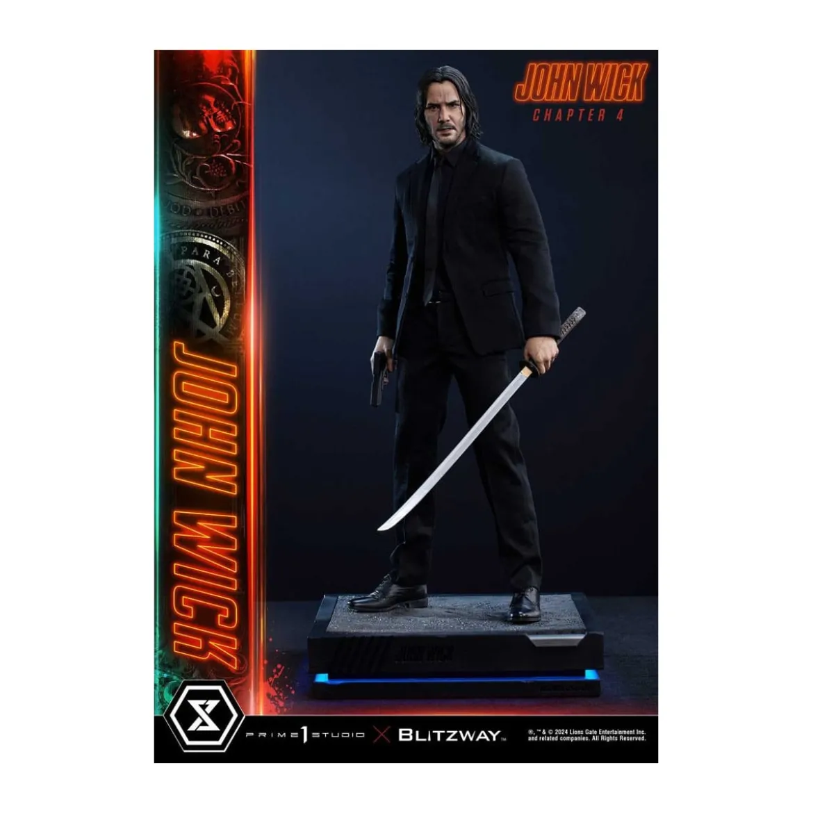 Prime 1 Studio - John Wick Chapter 4 1/4 John Wick Deluxe Bonus Version