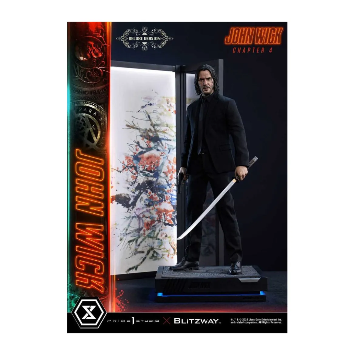 Prime 1 Studio - John Wick Chapter 4 1/4 John Wick Deluxe Bonus Version