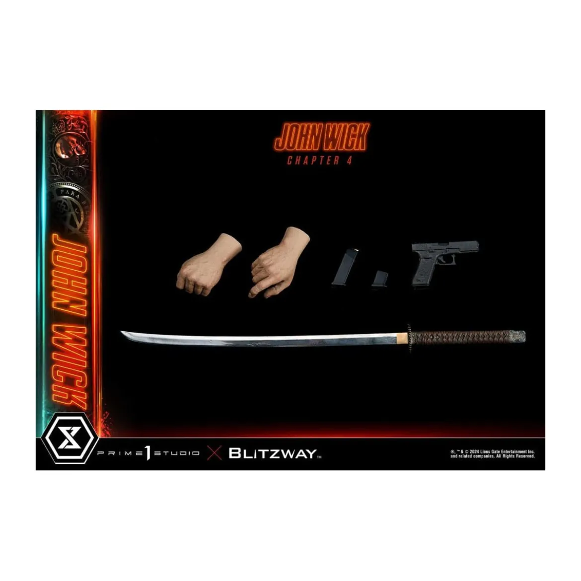 Prime 1 Studio - John Wick Chapter 4 1/4 John Wick Deluxe Bonus Version