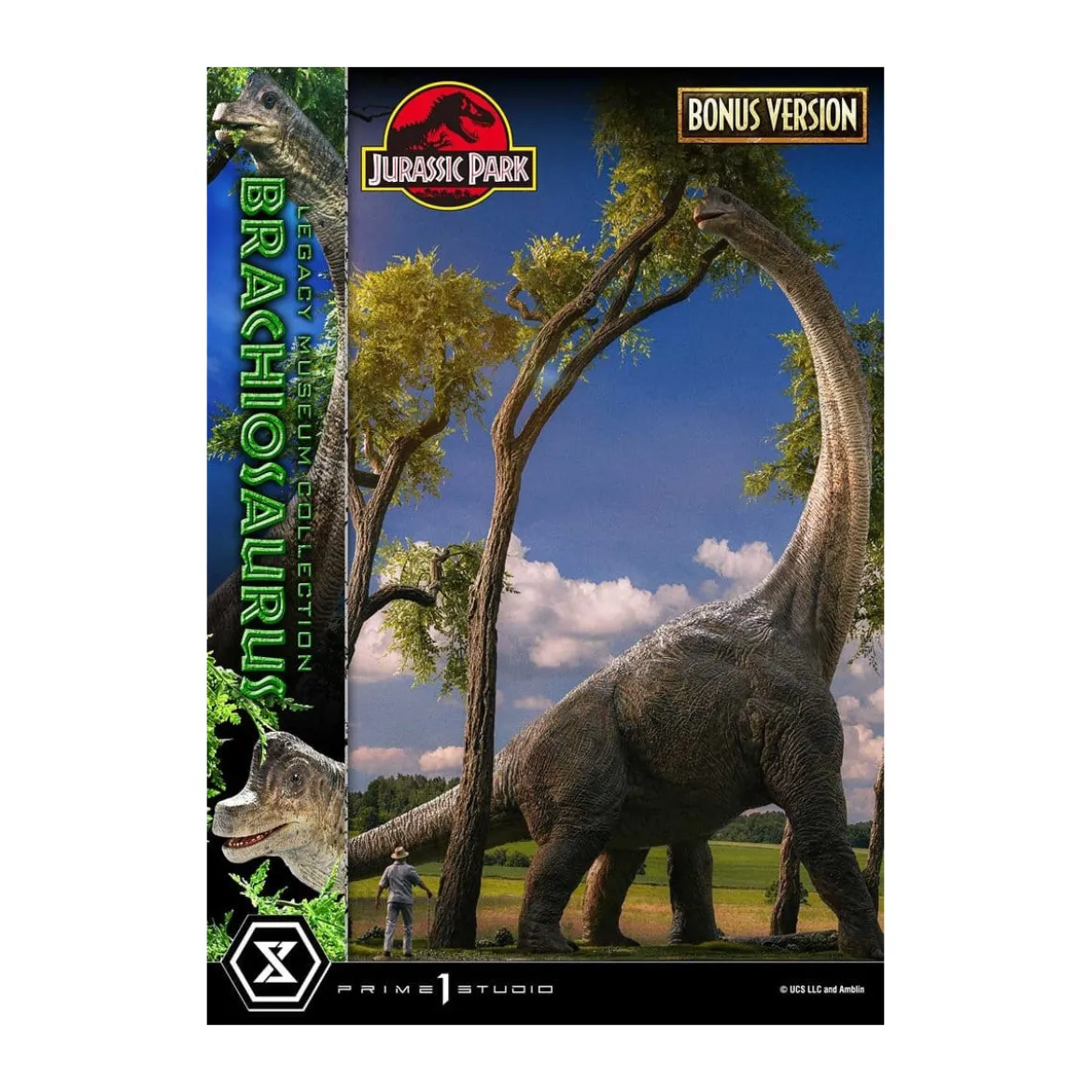 Prime 1 Studio - Jurassic Park - Brachiosaurus Legacy Museum Collection 1/15