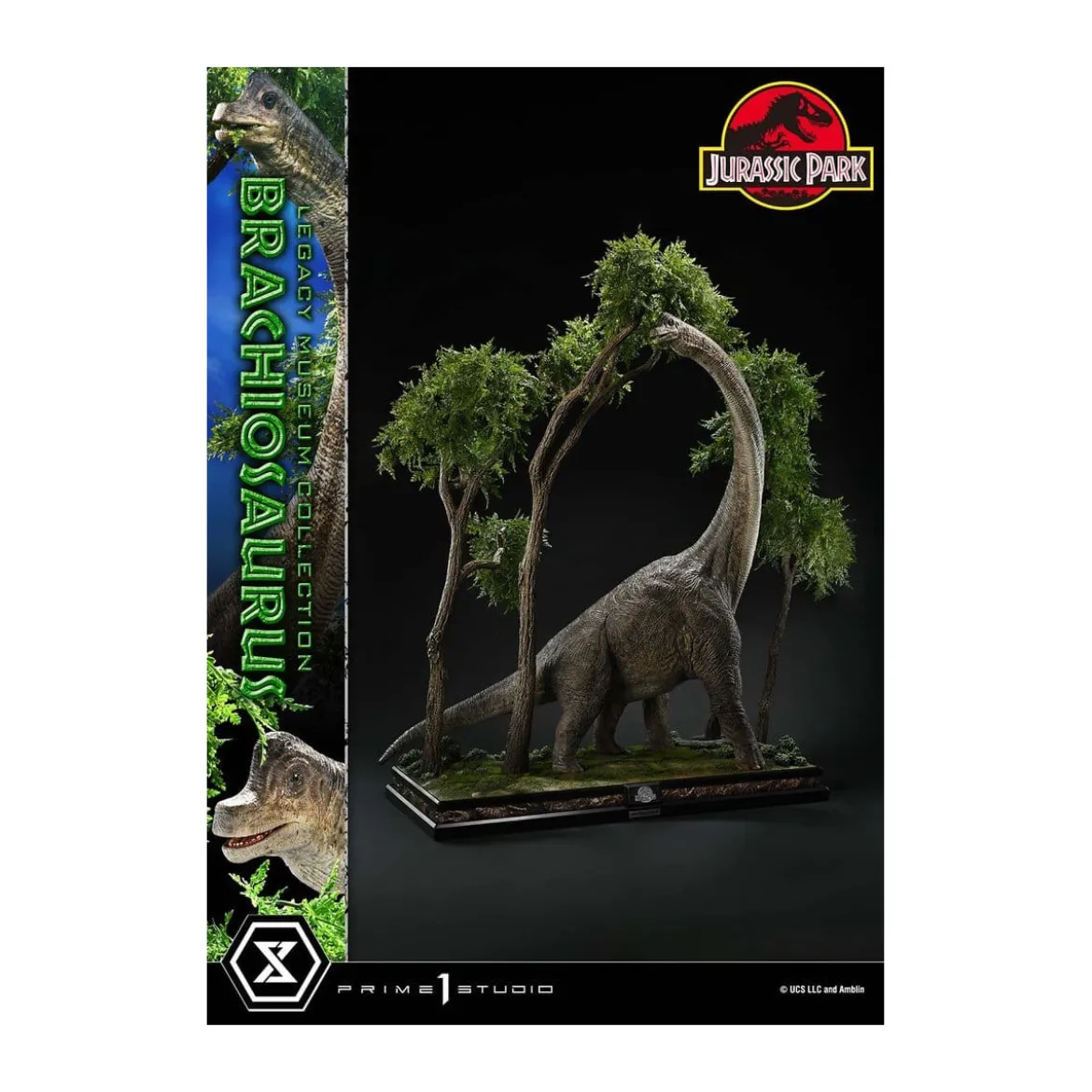 Prime 1 Studio - Jurassic Park - Brachiosaurus Legacy Museum Collection 1/15