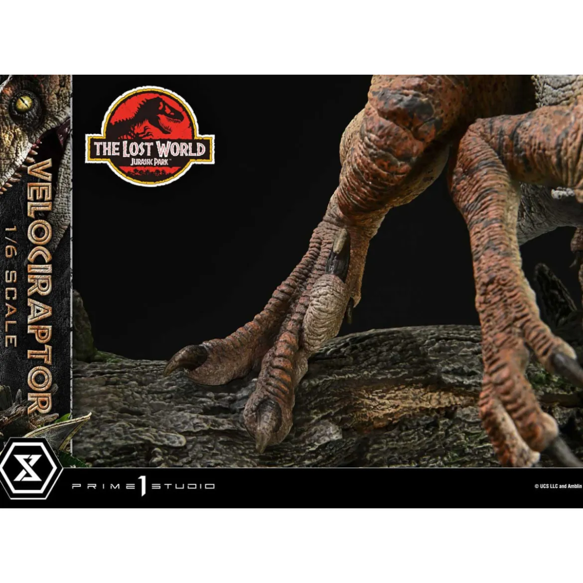 Prime 1 Studio - Jurassic Park II - statue Legacy Museum Collection 1/6 Velociraptor Bonus Version 41 cm