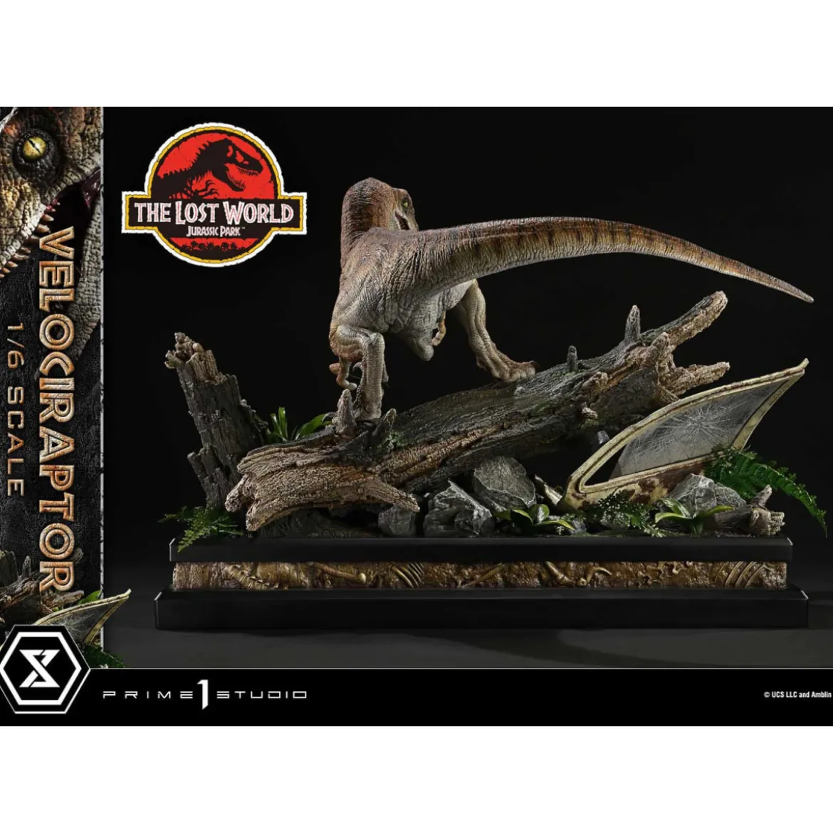 Prime 1 Studio - Jurassic Park II - statue Legacy Museum Collection 1/6 Velociraptor Bonus Version 41 cm