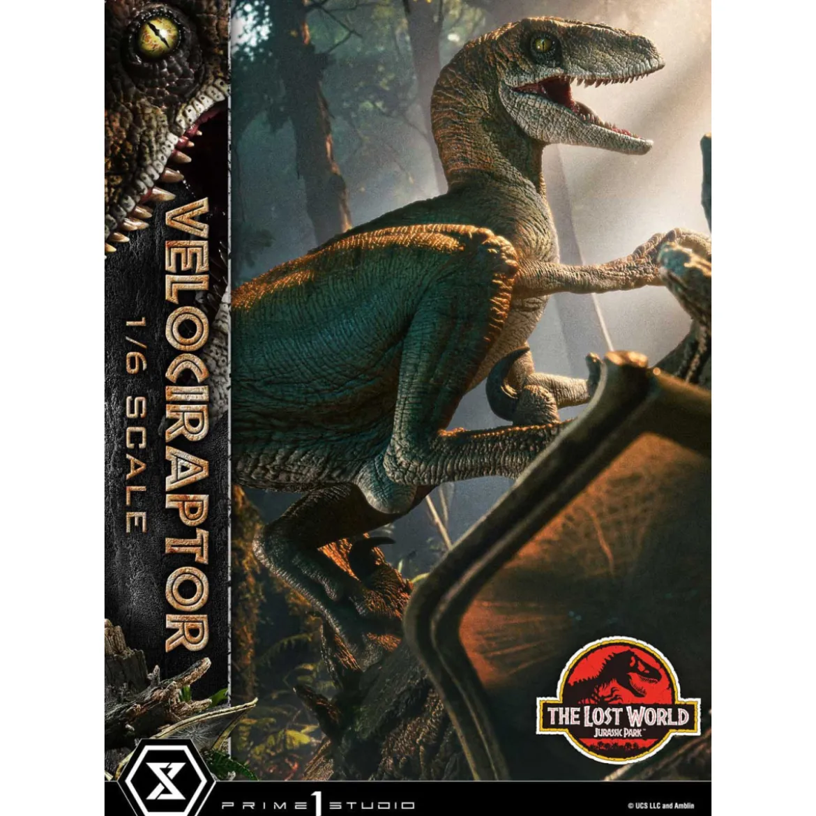 Prime 1 Studio - Jurassic Park II - statue Legacy Museum Collection 1/6 Velociraptor Bonus Version 41 cm