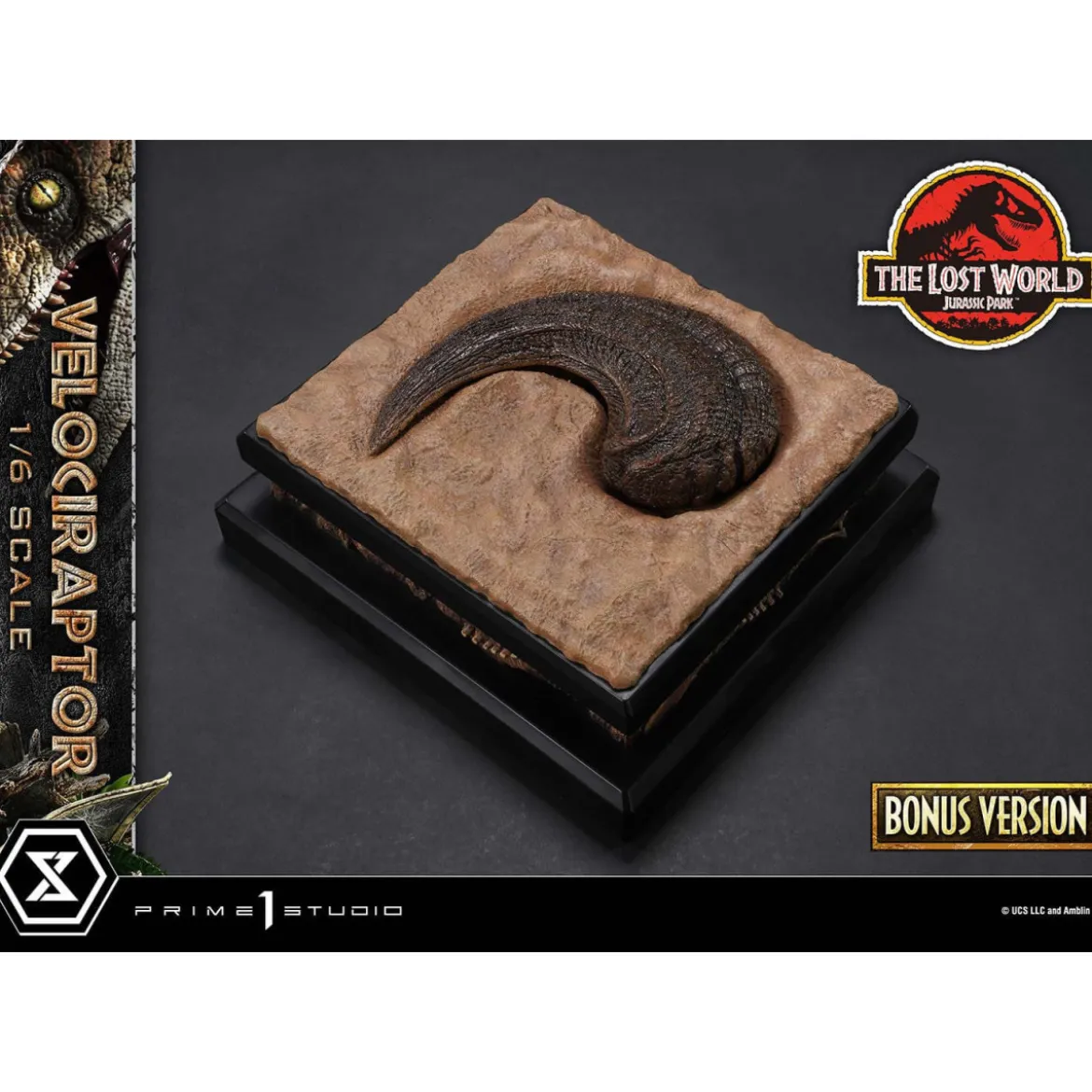 Prime 1 Studio - Jurassic Park II - statue Legacy Museum Collection 1/6 Velociraptor Bonus Version 41 cm