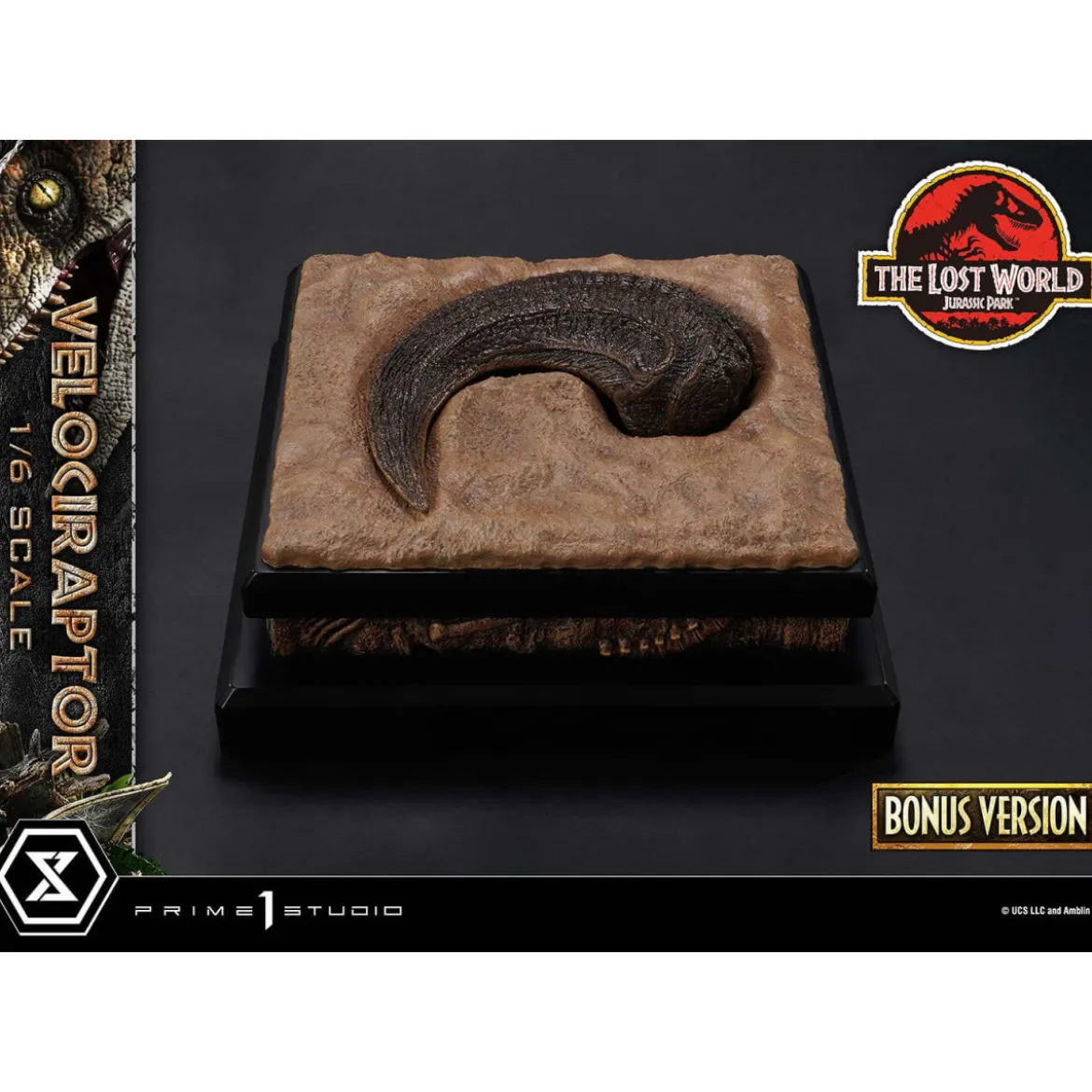 Prime 1 Studio - Jurassic Park II - statue Legacy Museum Collection 1/6 Velociraptor Bonus Version 41 cm