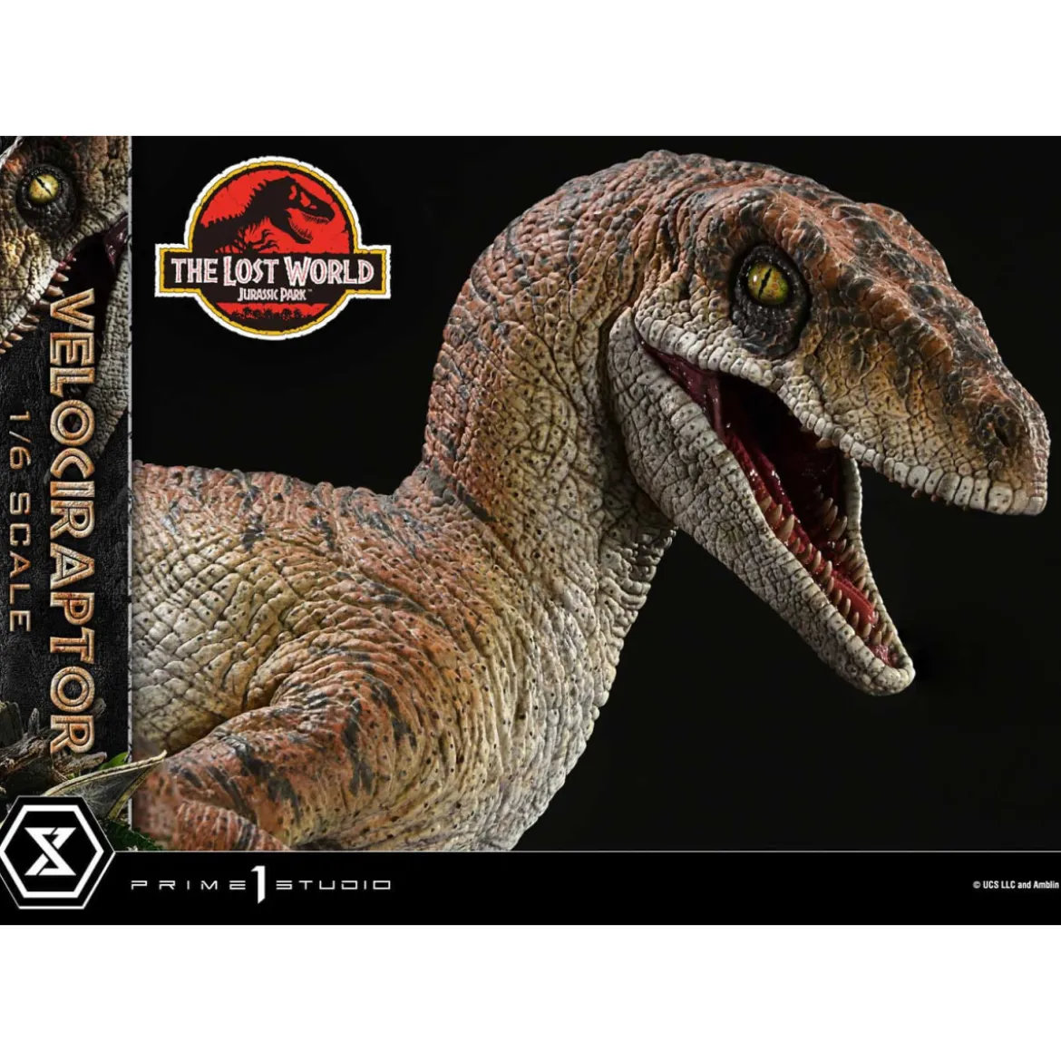 Prime 1 Studio - Jurassic Park II - statue Legacy Museum Collection 1/6 Velociraptor Bonus Version 41 cm