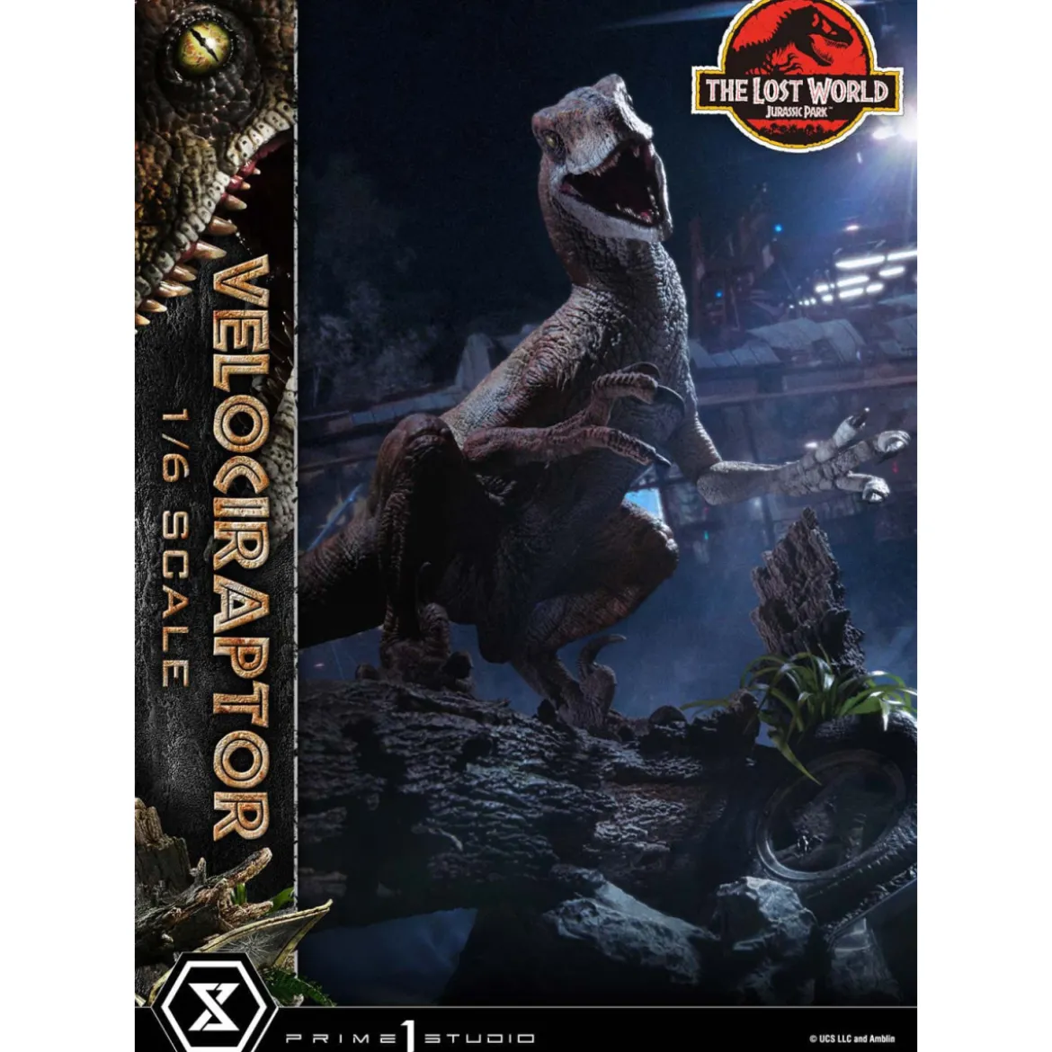 Prime 1 Studio - Jurassic Park II - statue Legacy Museum Collection 1/6 Velociraptor Bonus Version 41 cm