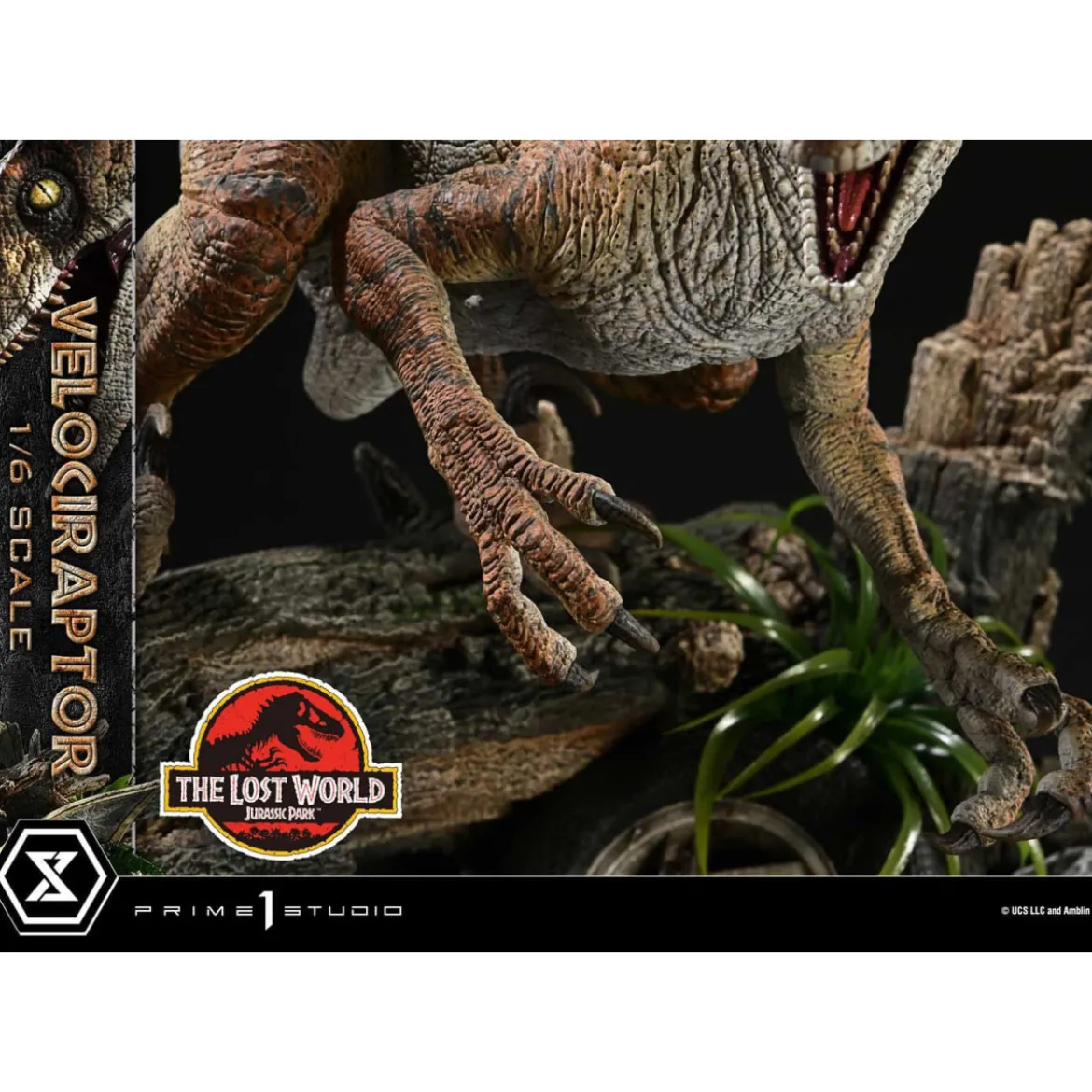 Prime 1 Studio - Jurassic Park II - statue Legacy Museum Collection 1/6 Velociraptor Bonus Version 41 cm