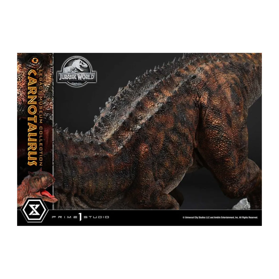 Prime 1 Studio - Jurassic World - Carnotaurus Legacy Museum Collection 1/15