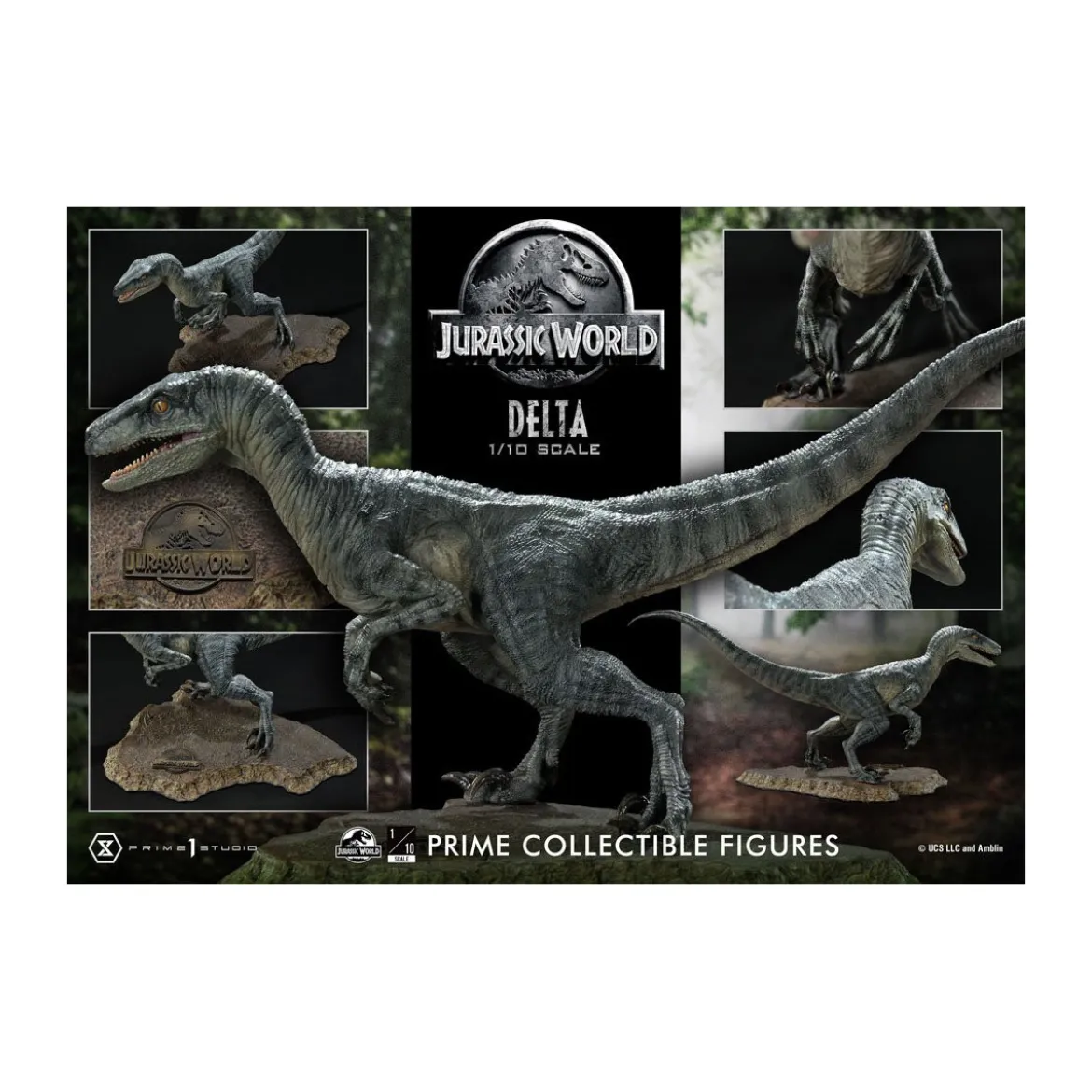 Prime 1 Studio - Jurassic World: Fallen Kingdom - Prime Collectibles 1/10 Delta