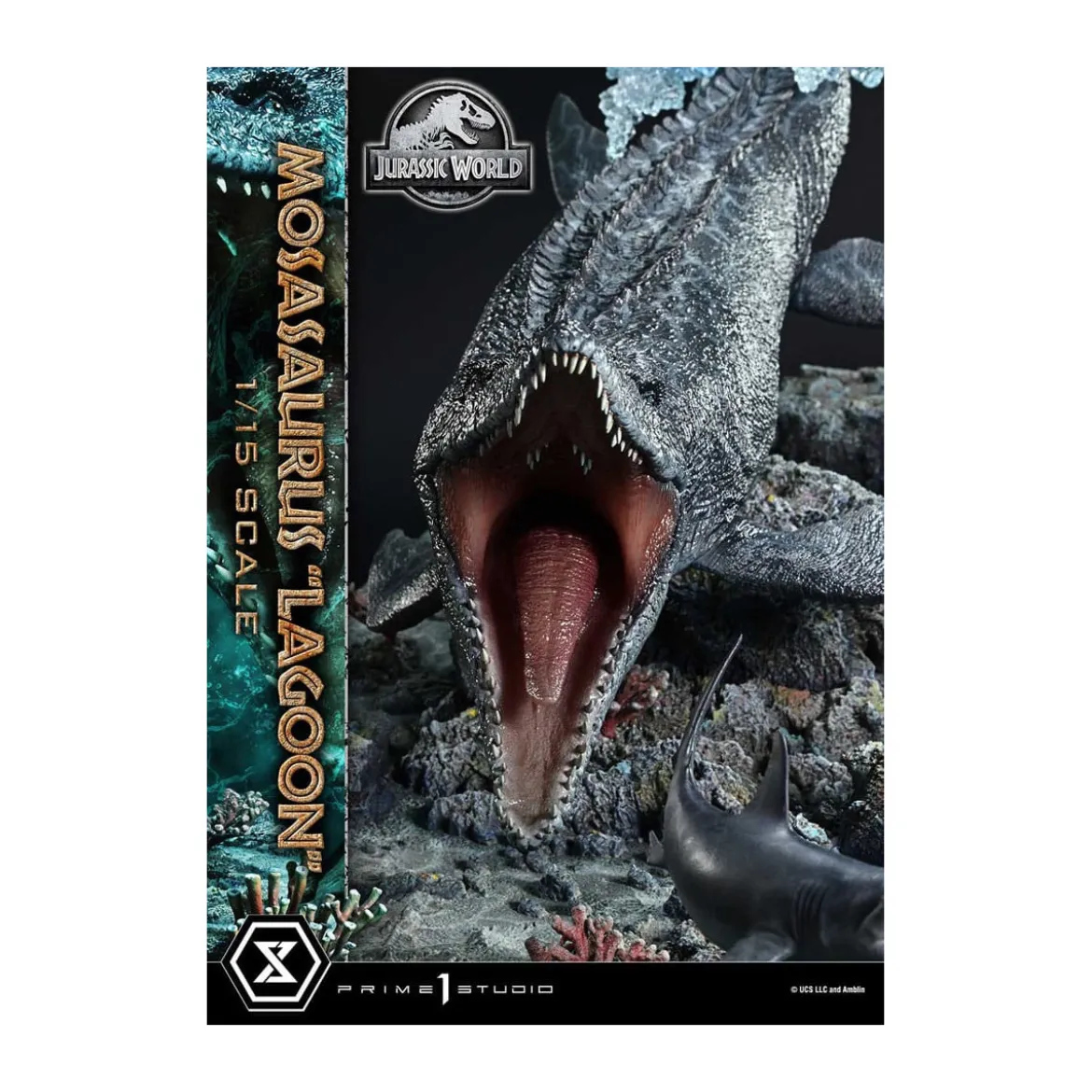 Prime 1 Studio - Jurassic World - Mosasaurus "Lagoon" Legacy Museum Collection 1/15