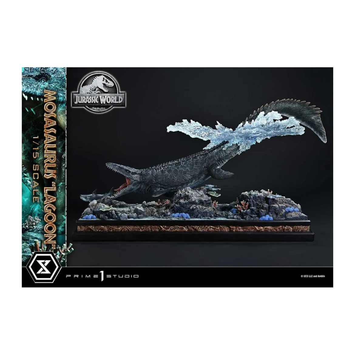Prime 1 Studio - Jurassic World - Mosasaurus "Lagoon" Legacy Museum Collection 1/15
