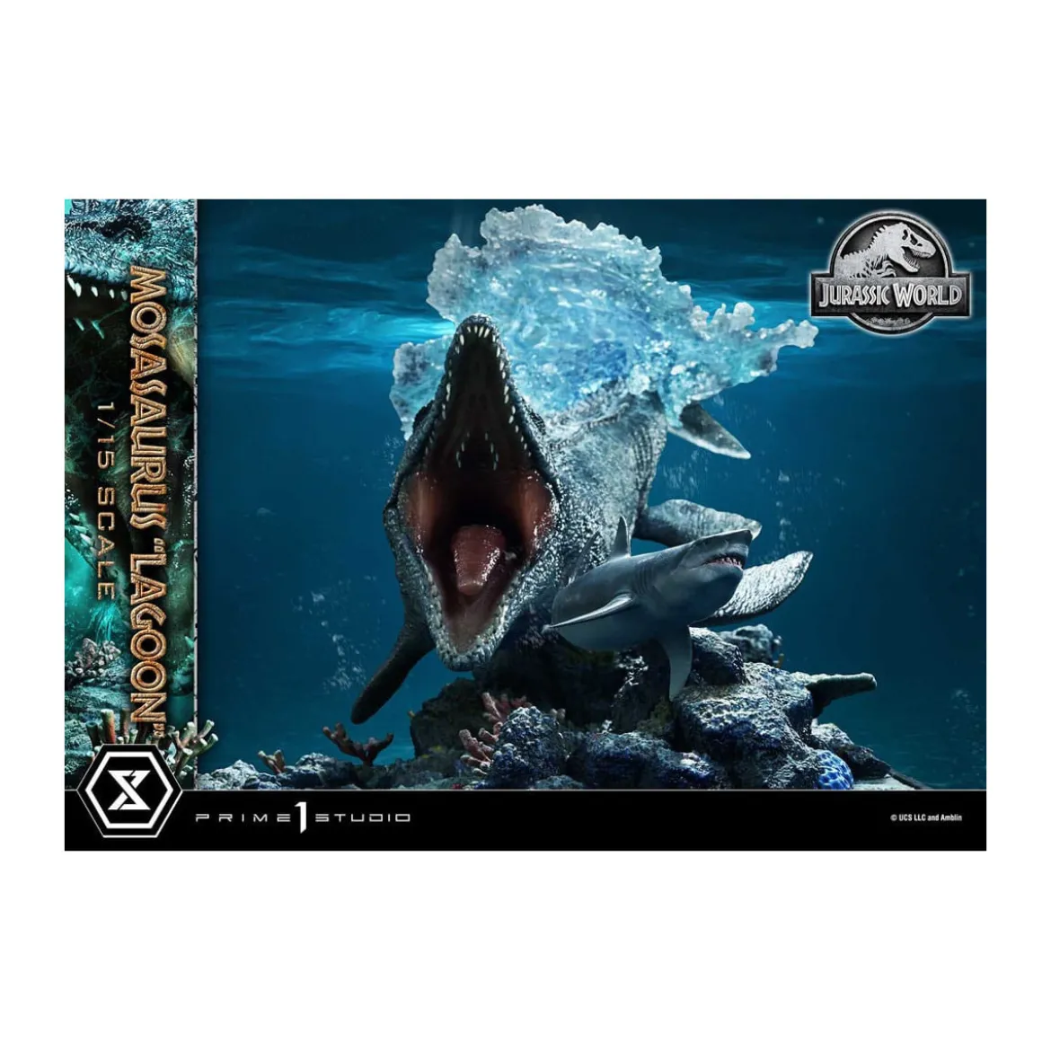 Prime 1 Studio - Jurassic World - Mosasaurus "Lagoon" Legacy Museum Collection 1/15
