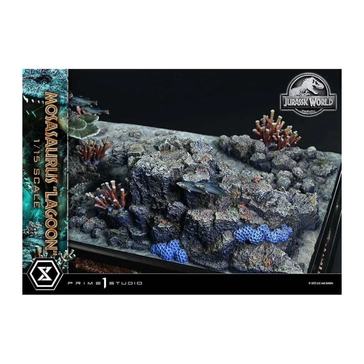 Prime 1 Studio - Jurassic World - Mosasaurus "Lagoon" Legacy Museum Collection 1/15
