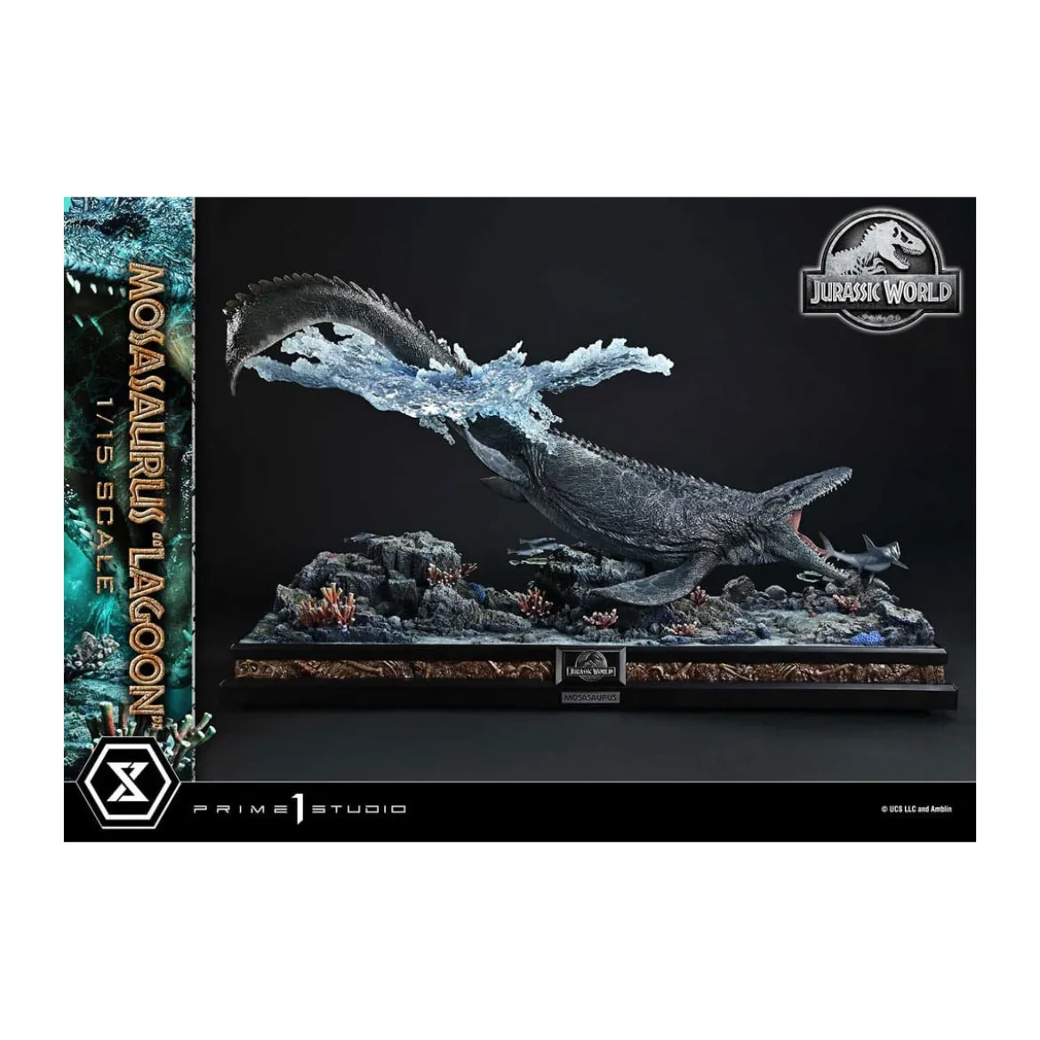 Prime 1 Studio - Jurassic World - Mosasaurus "Lagoon" Legacy Museum Collection 1/15