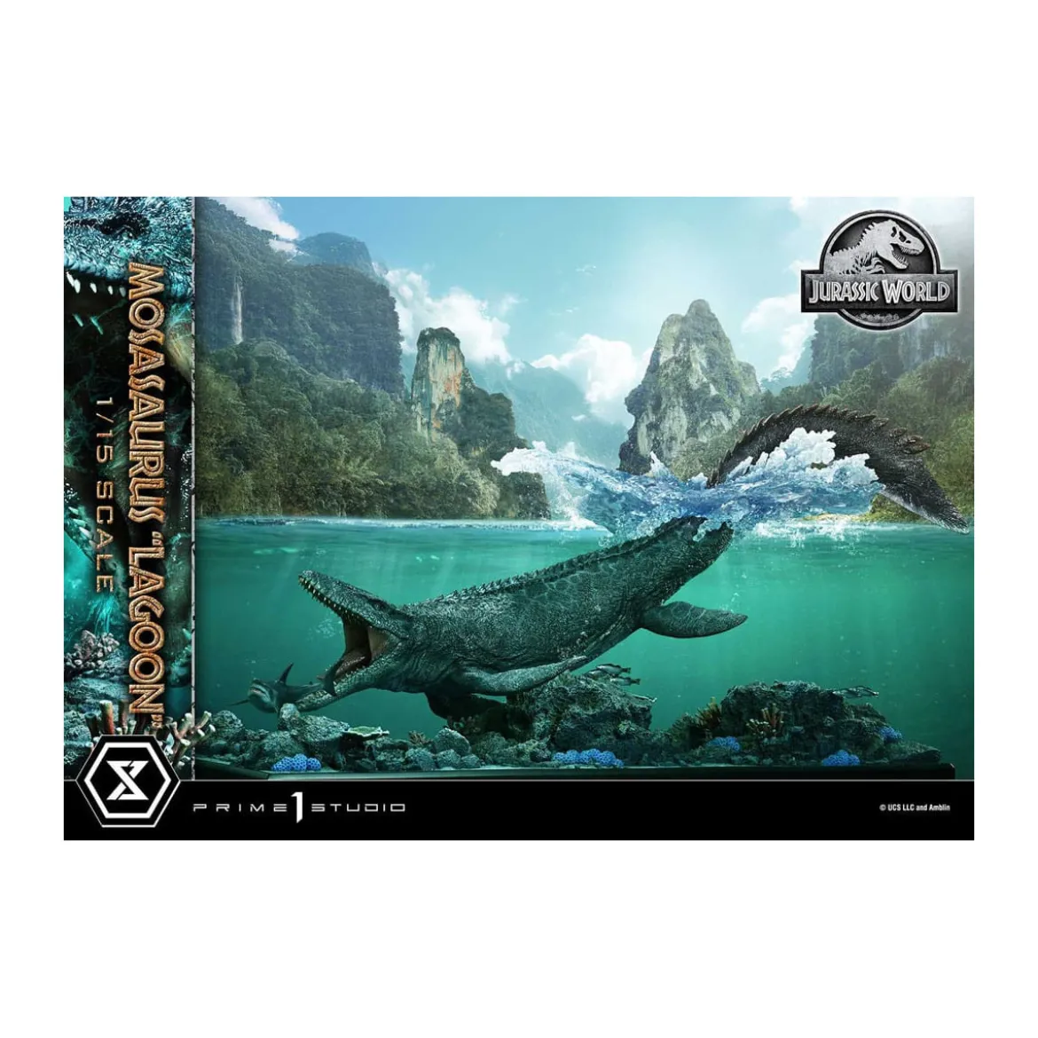Prime 1 Studio - Jurassic World - Mosasaurus "Lagoon" Bonus Version Legacy Museum Collection 1/15