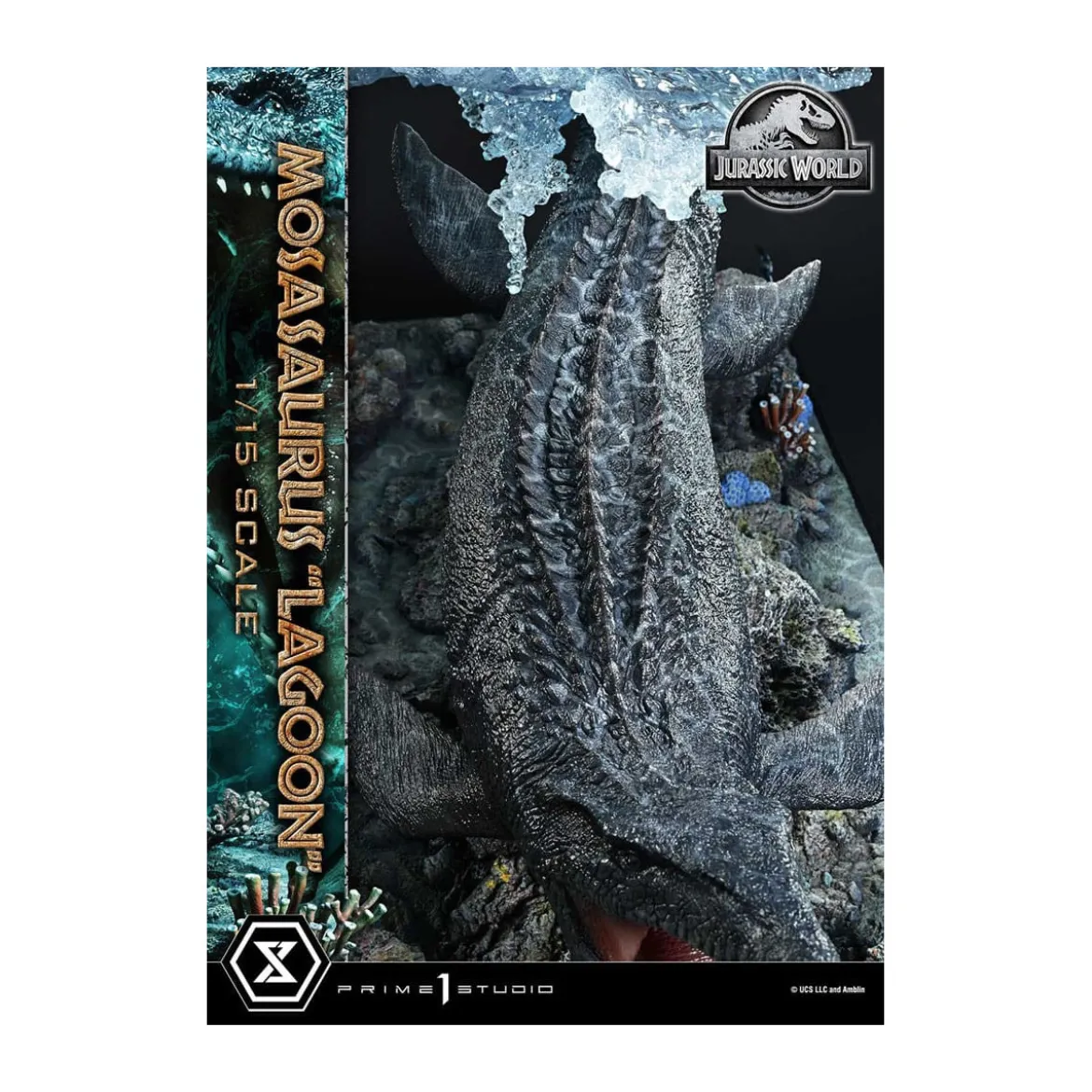 Prime 1 Studio - Jurassic World - Mosasaurus "Lagoon" Bonus Version Legacy Museum Collection 1/15