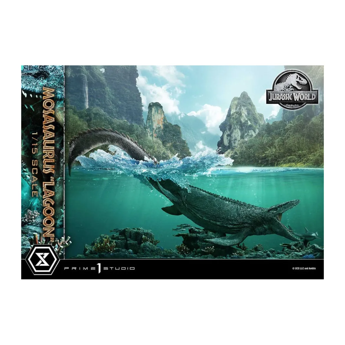 Prime 1 Studio - Jurassic World - Mosasaurus "Lagoon" Bonus Version Legacy Museum Collection 1/15