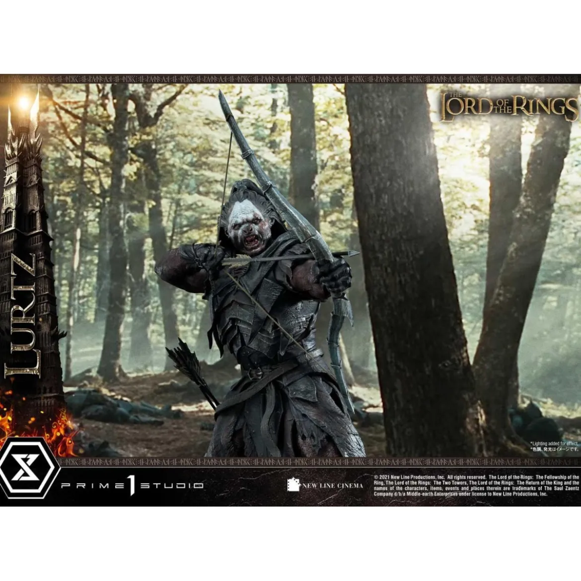 Prime 1 Studio - Lurtz Ex version 1/4 - LOTR - Le Seigneur des Anneaux