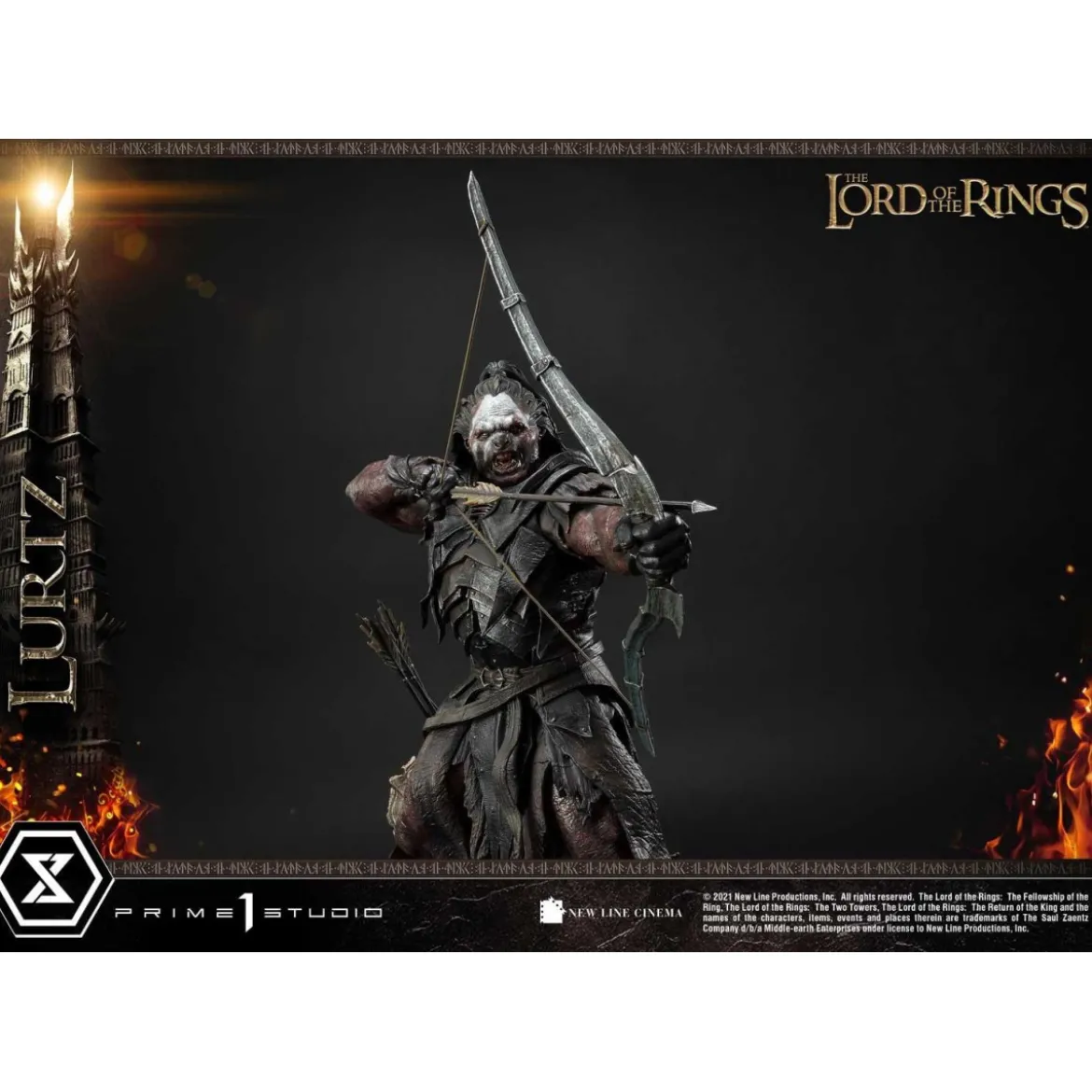 Prime 1 Studio - Lurtz Ex version 1/4 - LOTR - Le Seigneur des Anneaux