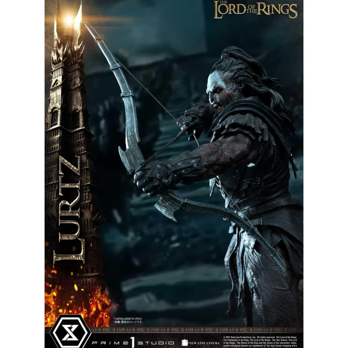 Prime 1 Studio - Lurtz Ex version 1/4 - LOTR - Le Seigneur des Anneaux