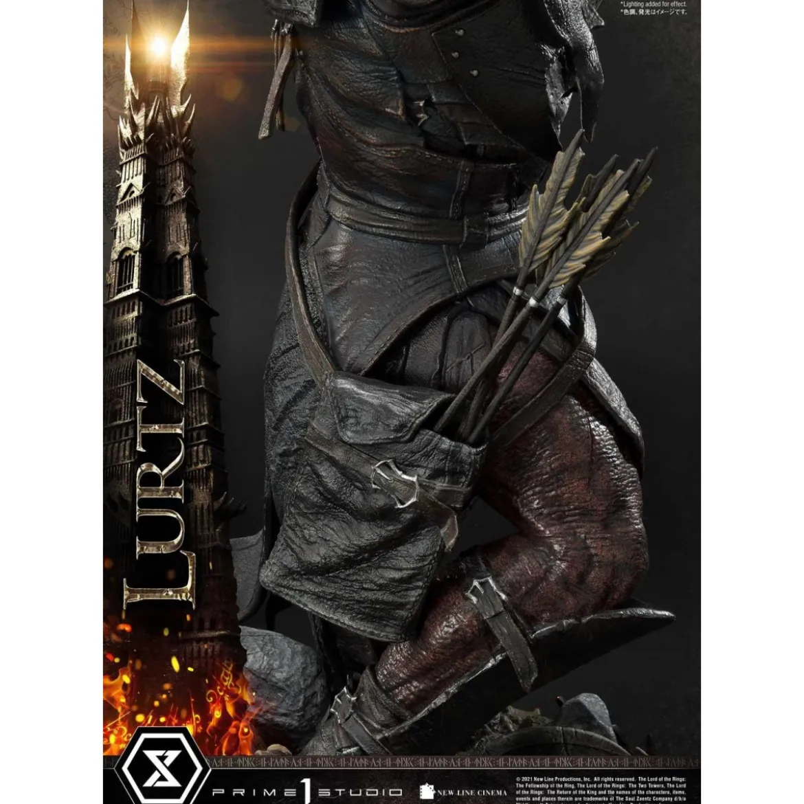 Prime 1 Studio - Lurtz Ex version 1/4 - LOTR - Le Seigneur des Anneaux