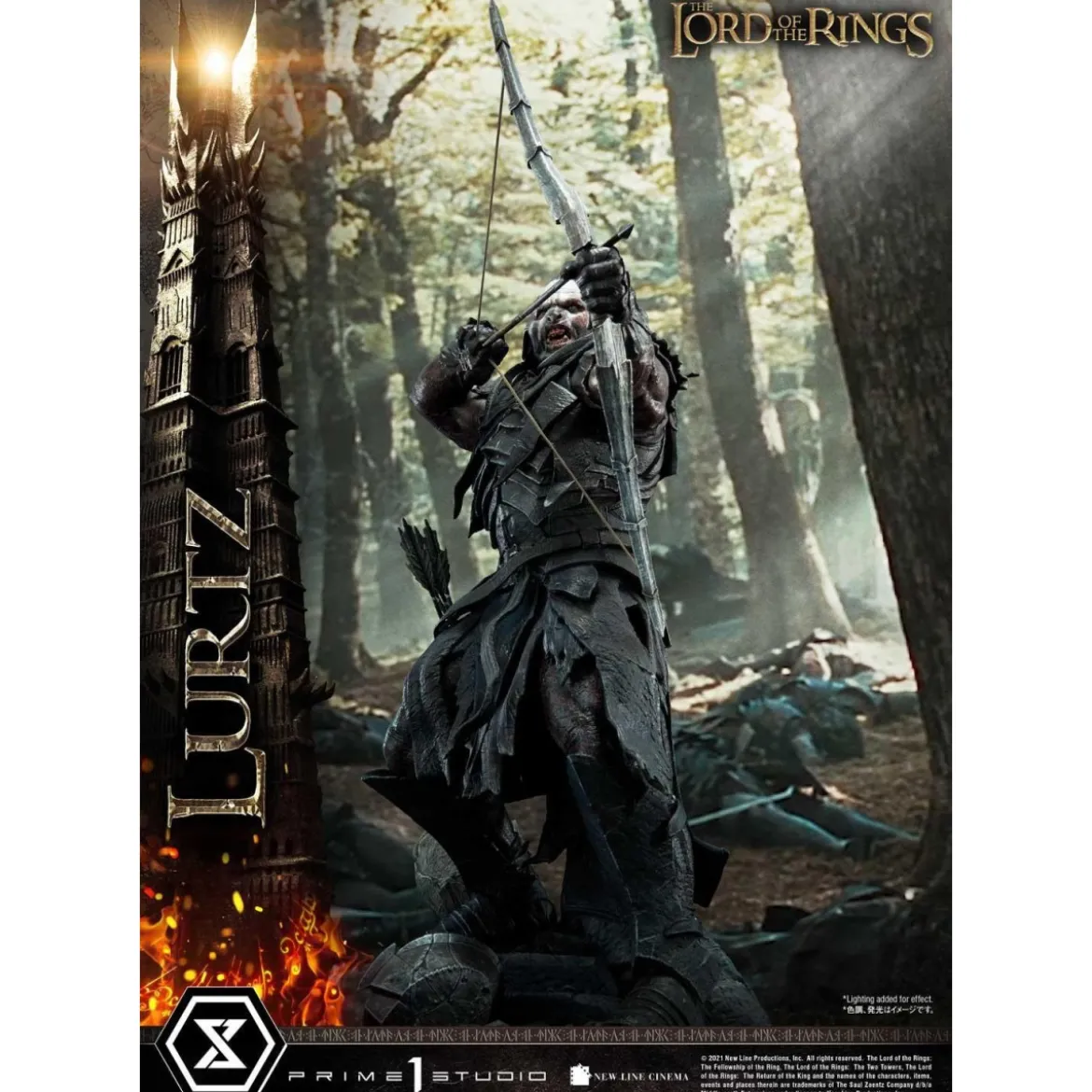 Prime 1 Studio - Lurtz Ex version 1/4 - LOTR - Le Seigneur des Anneaux