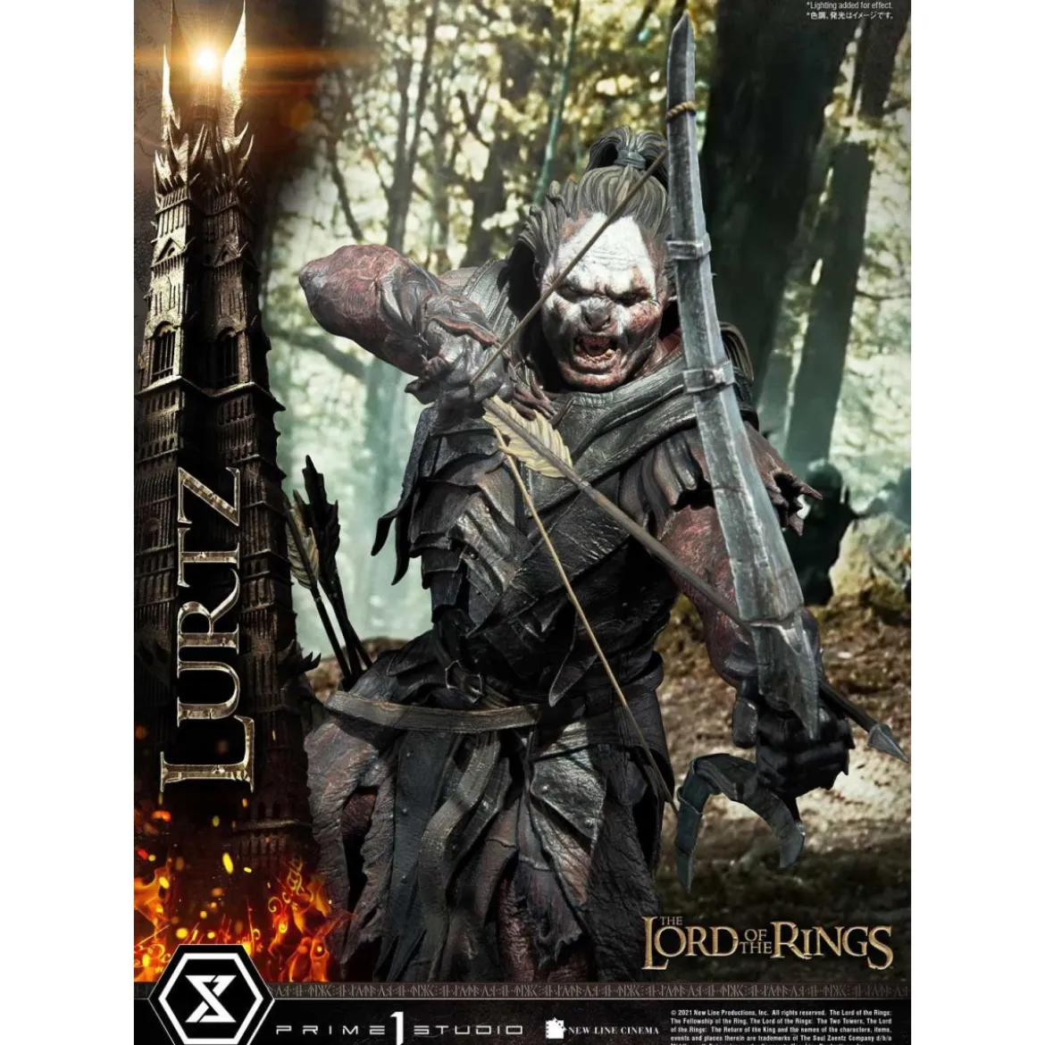 Prime 1 Studio - Lurtz Ex version 1/4 - LOTR - Le Seigneur des Anneaux