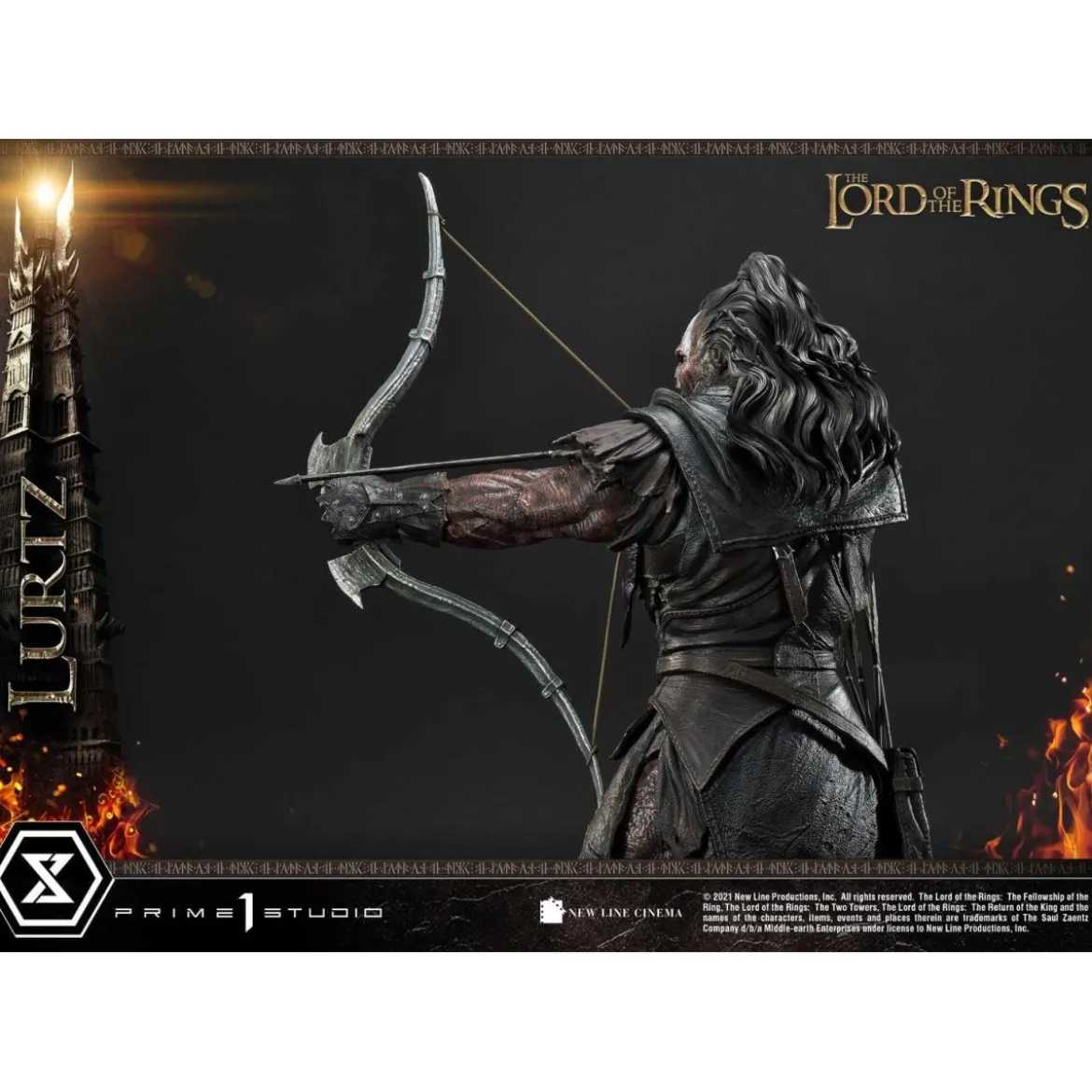 Prime 1 Studio - Lurtz Ex version 1/4 - LOTR - Le Seigneur des Anneaux
