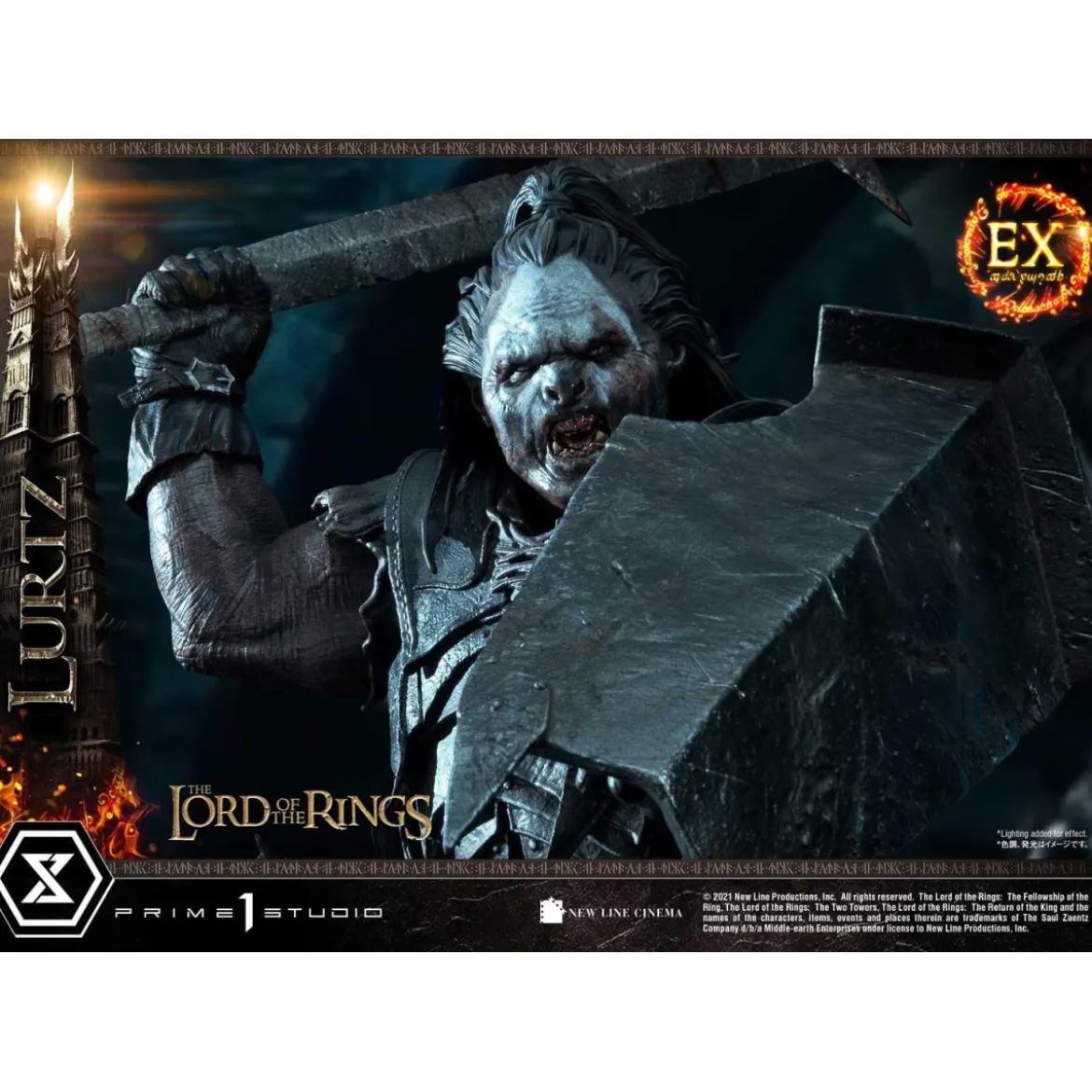 Prime 1 Studio - Lurtz Ex version 1/4 - LOTR - Le Seigneur des Anneaux